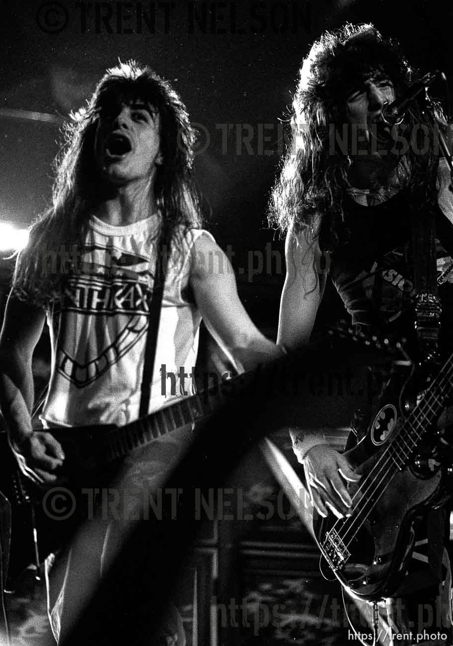 Anthrax at the Salt Palace, February 1988.