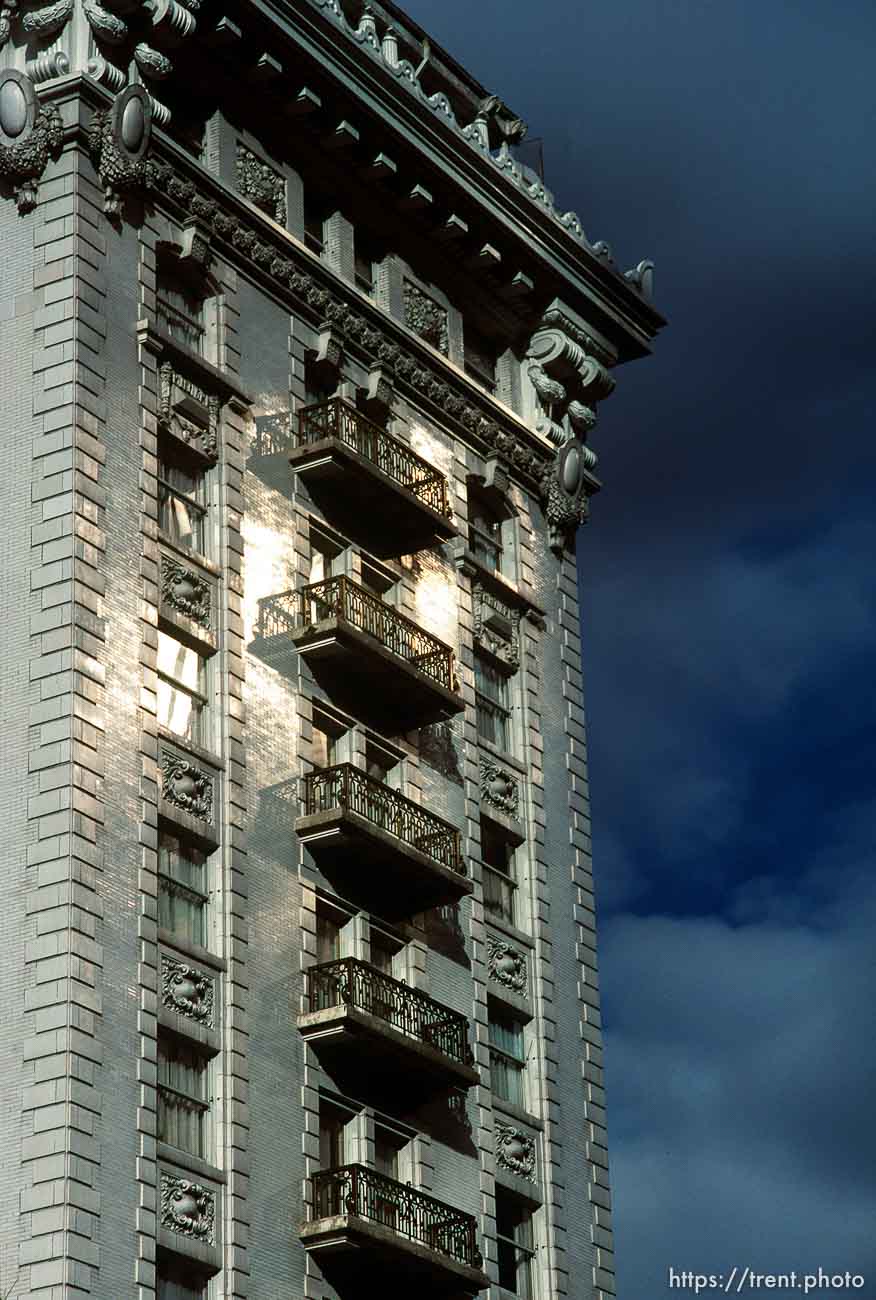 Downtown architecture, march 1988.