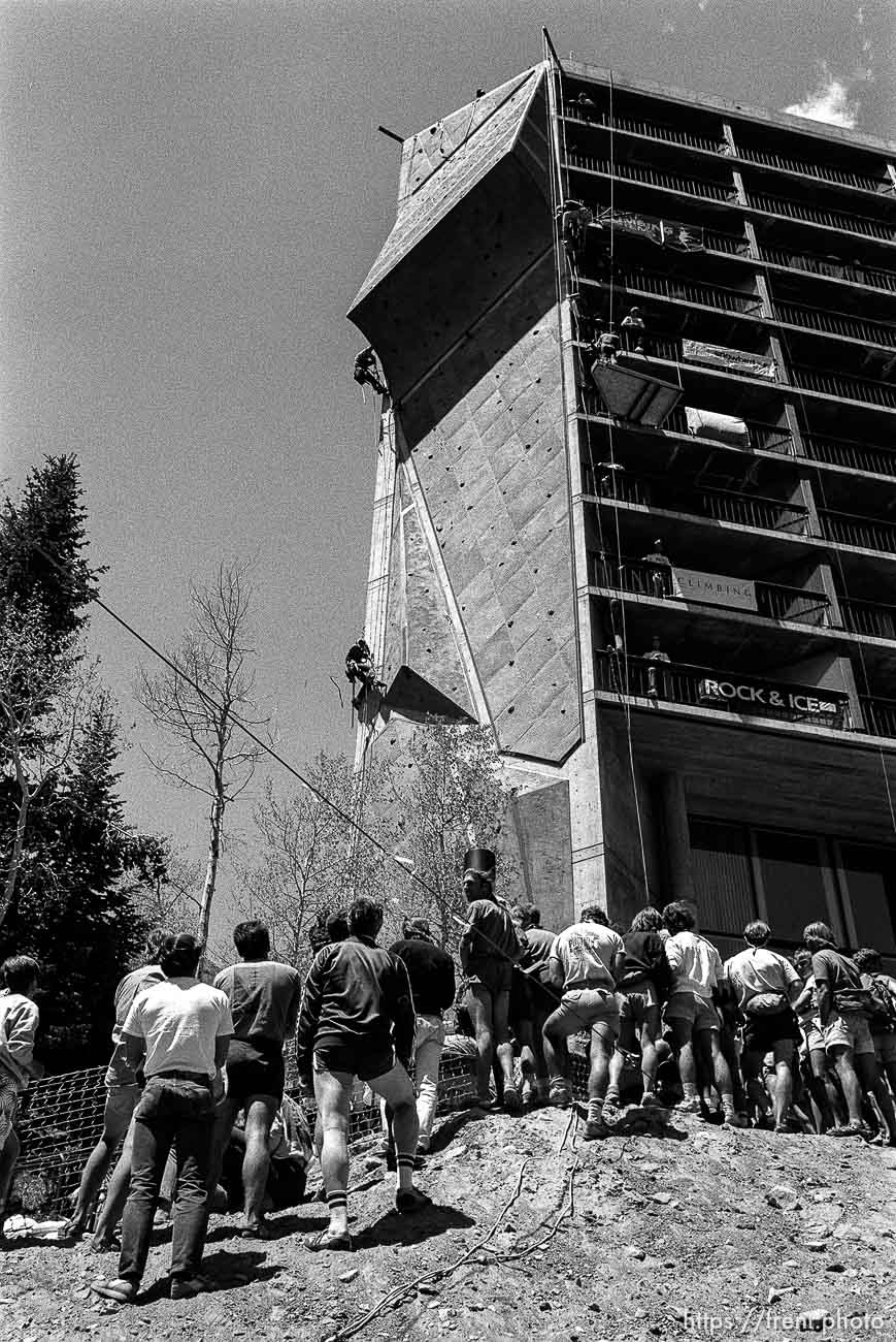 Rock Climbing Championships. Sport Climbing Championships, Snowbird