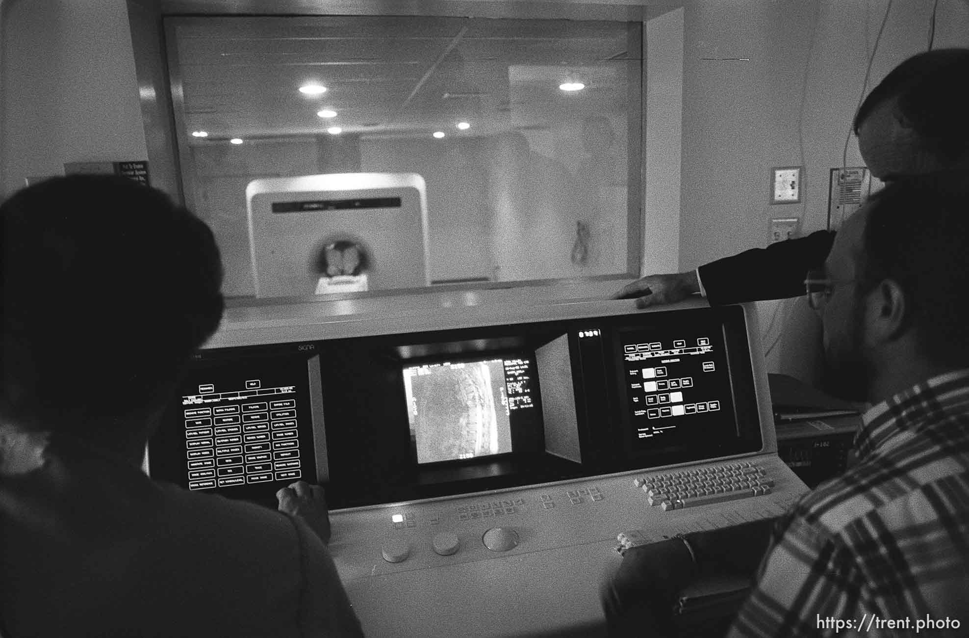 Magnifier-Imager machine at work at the Utah Valley Regional Medical Center.