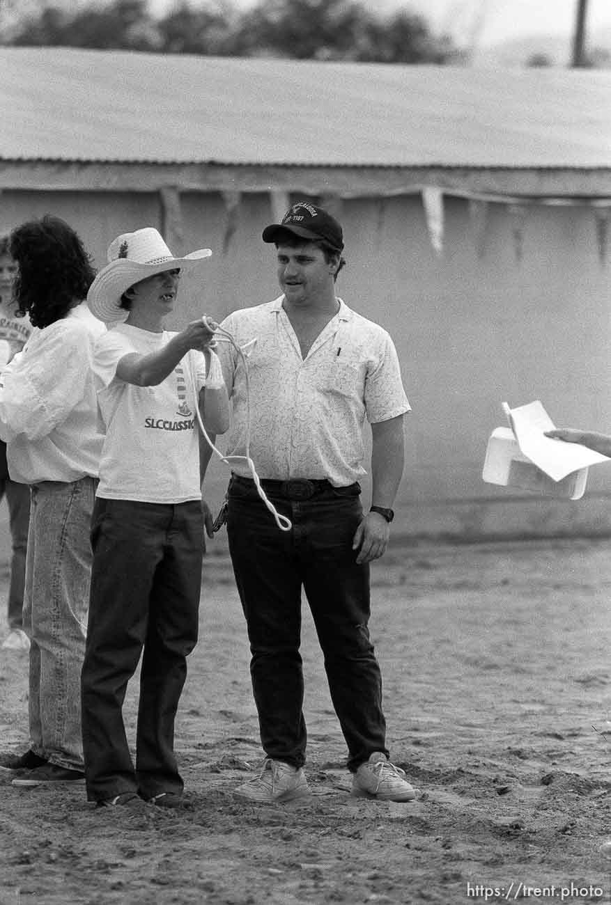 Rodeo at Utah State Training School