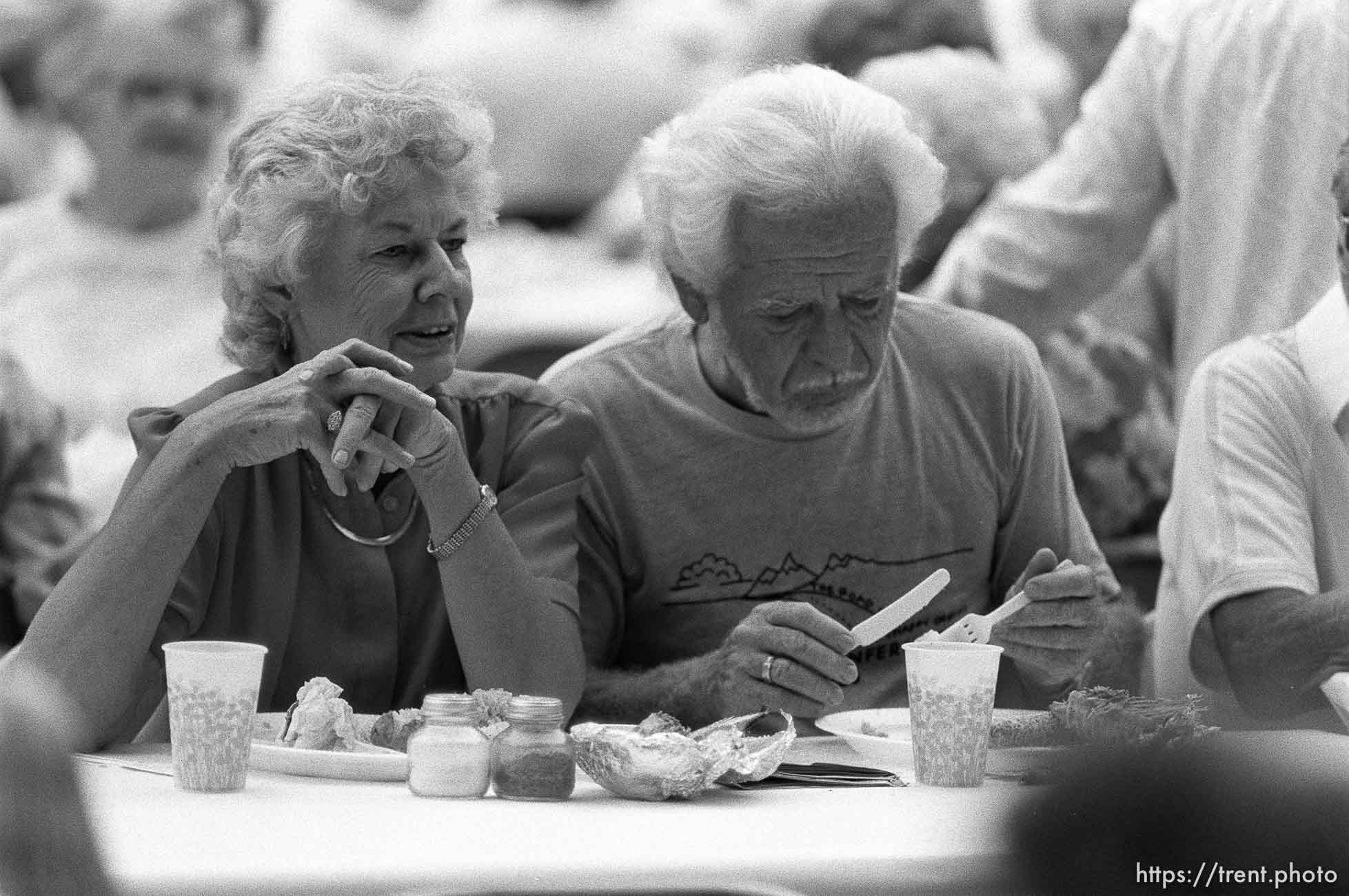 34th annual Salmon Supper at Memorial Park.