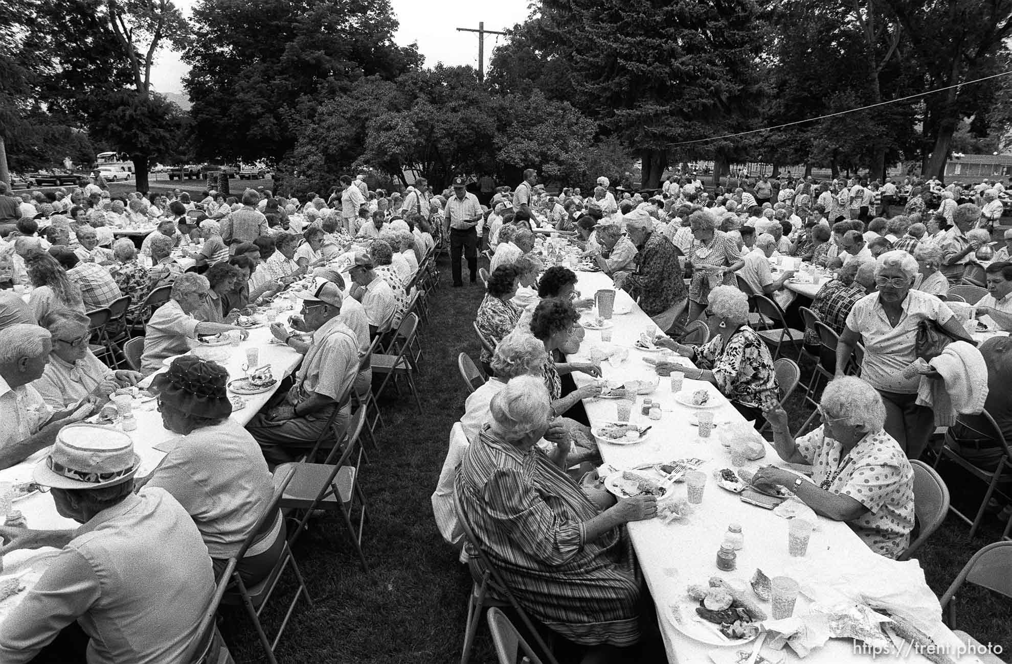 34th annual Salmon Supper at Memorial Park.