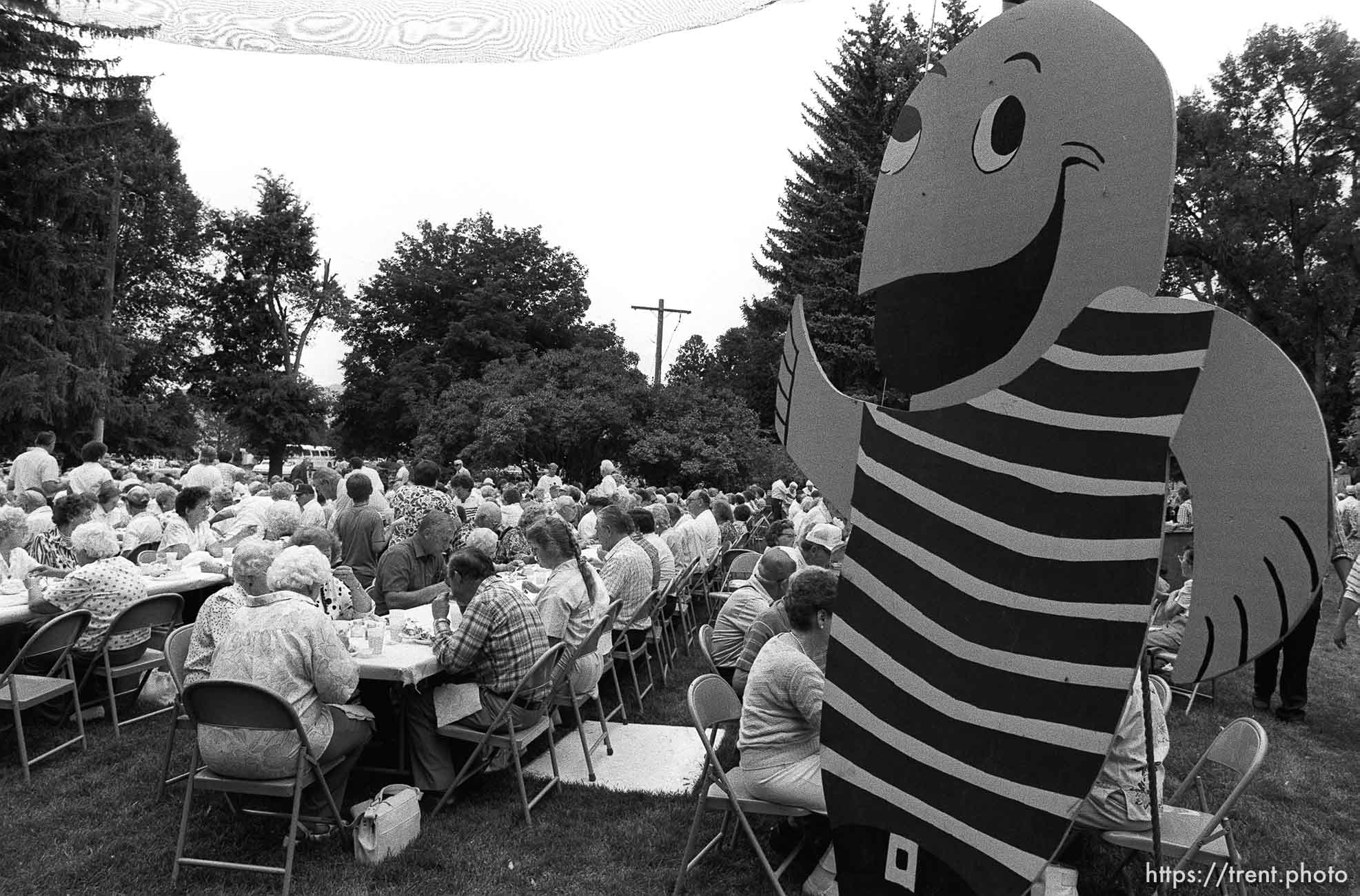 34th annual Salmon Supper at Memorial Park.