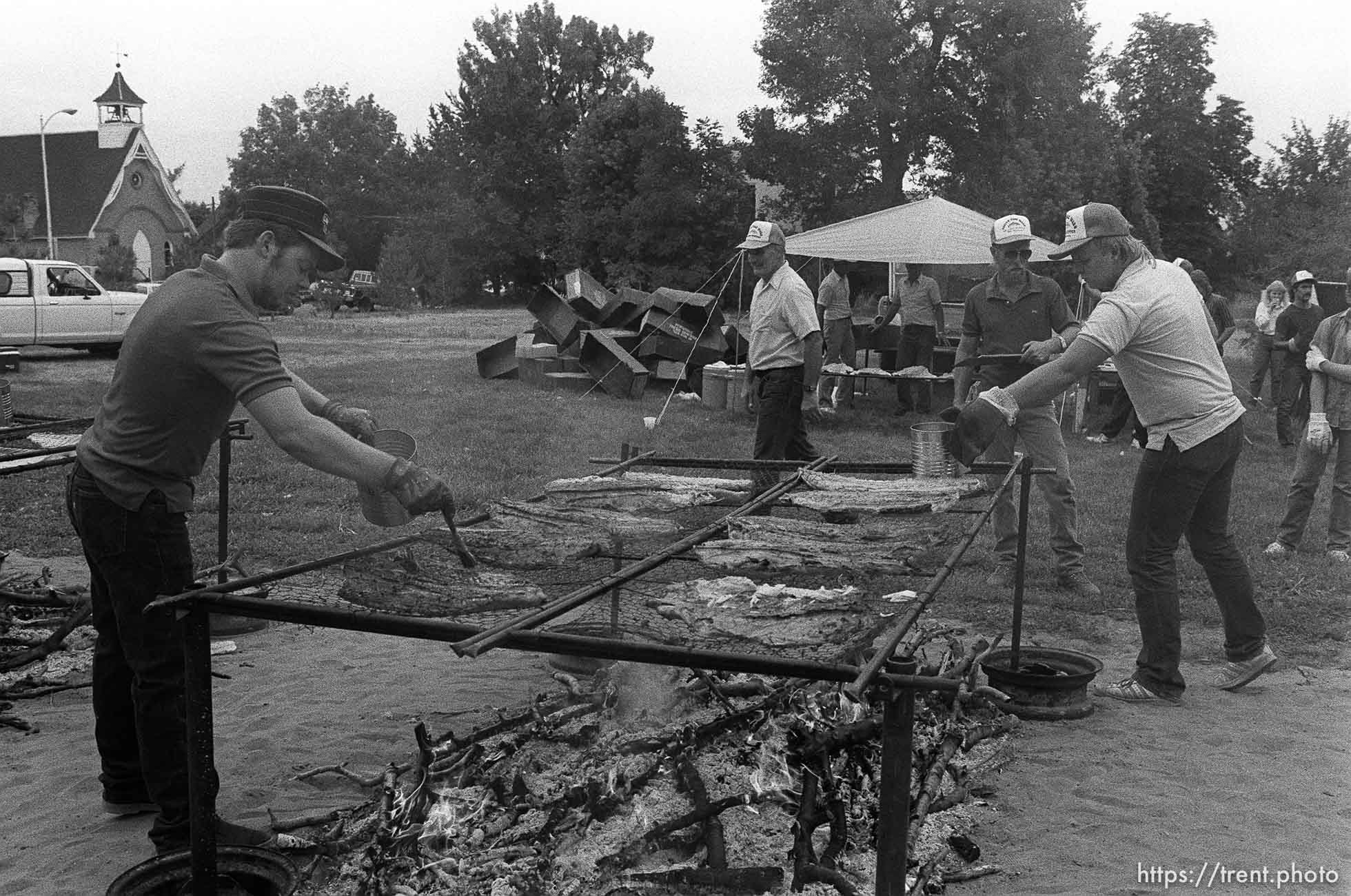 34th annual Salmon Supper at Memorial Park.