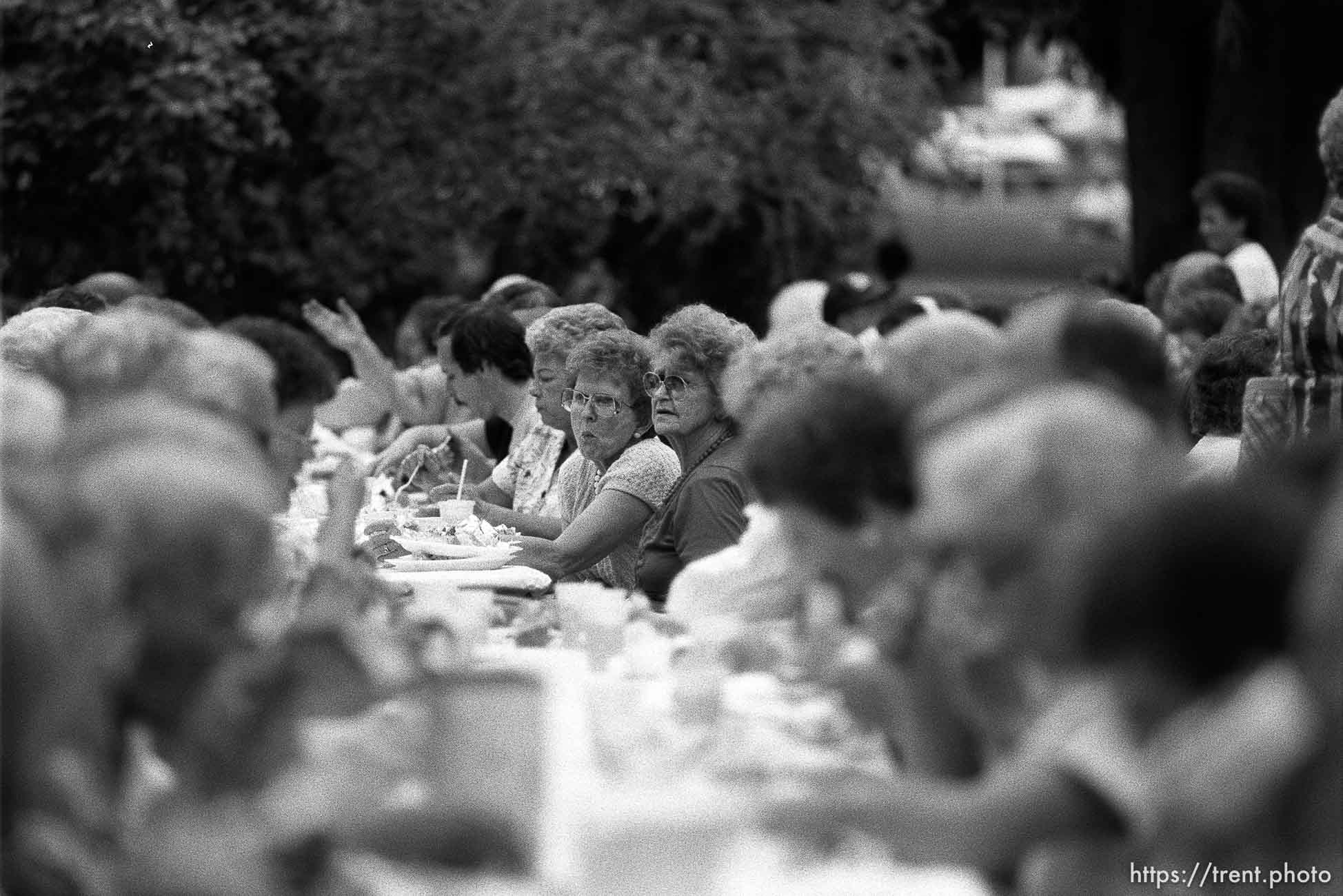 34th annual Salmon Supper at Memorial Park.