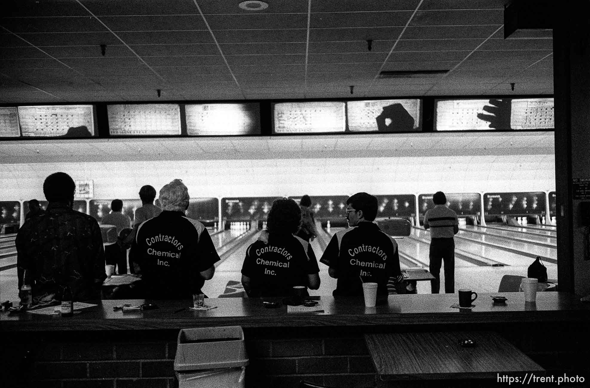 at Dublin Bowl on league night.