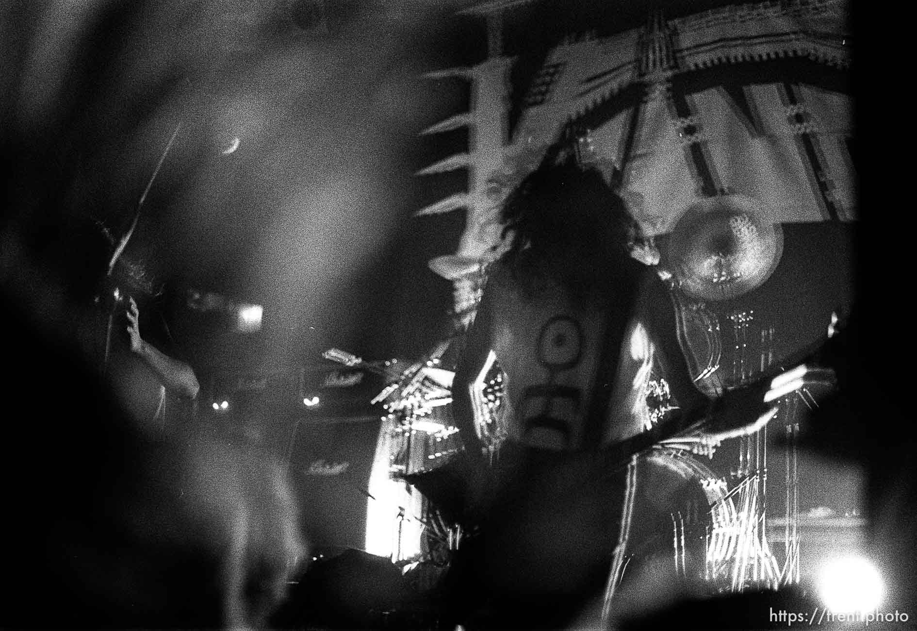 Voivod at the Stone (slow-shutter while strobelight was going off).