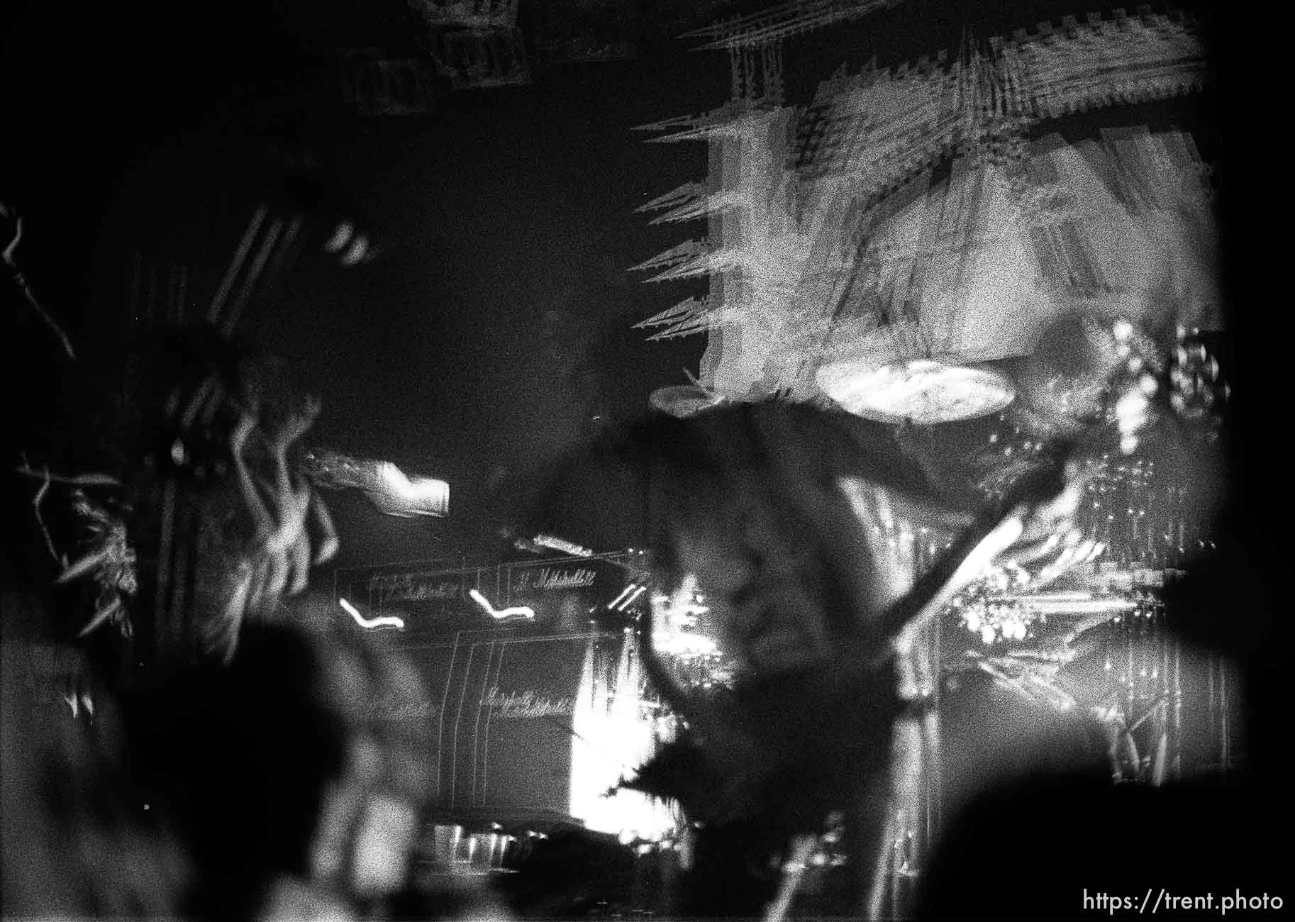 Voivod at the Stone (slow-shutter while strobelight was going off).