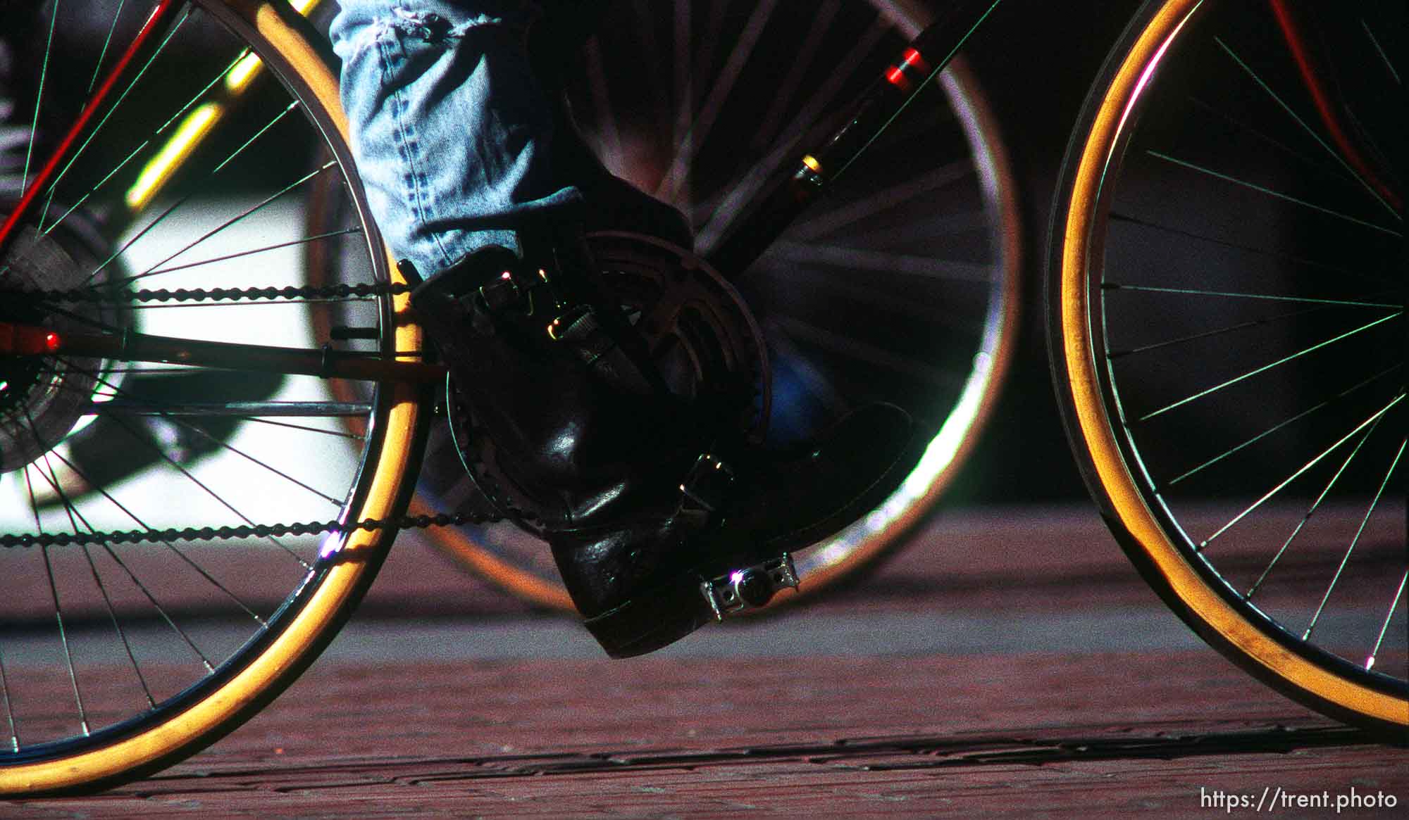 street scene, sf, december 1988.