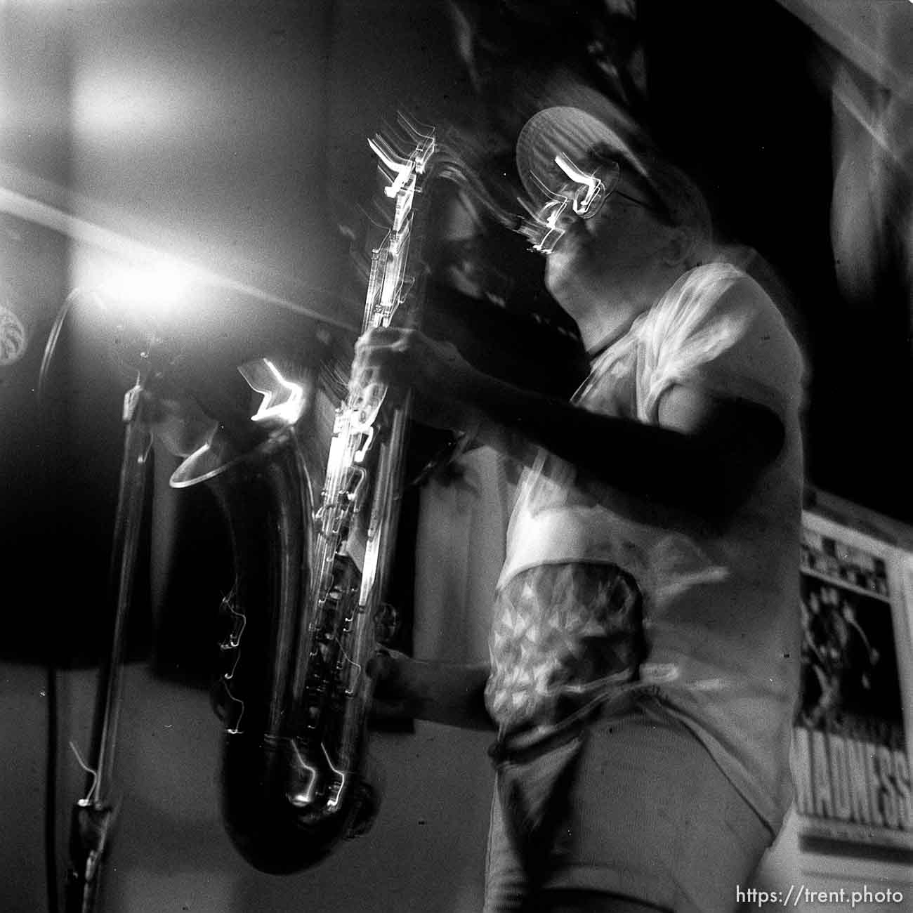 Boxcar Kids at Reptile Records (slow shutter).