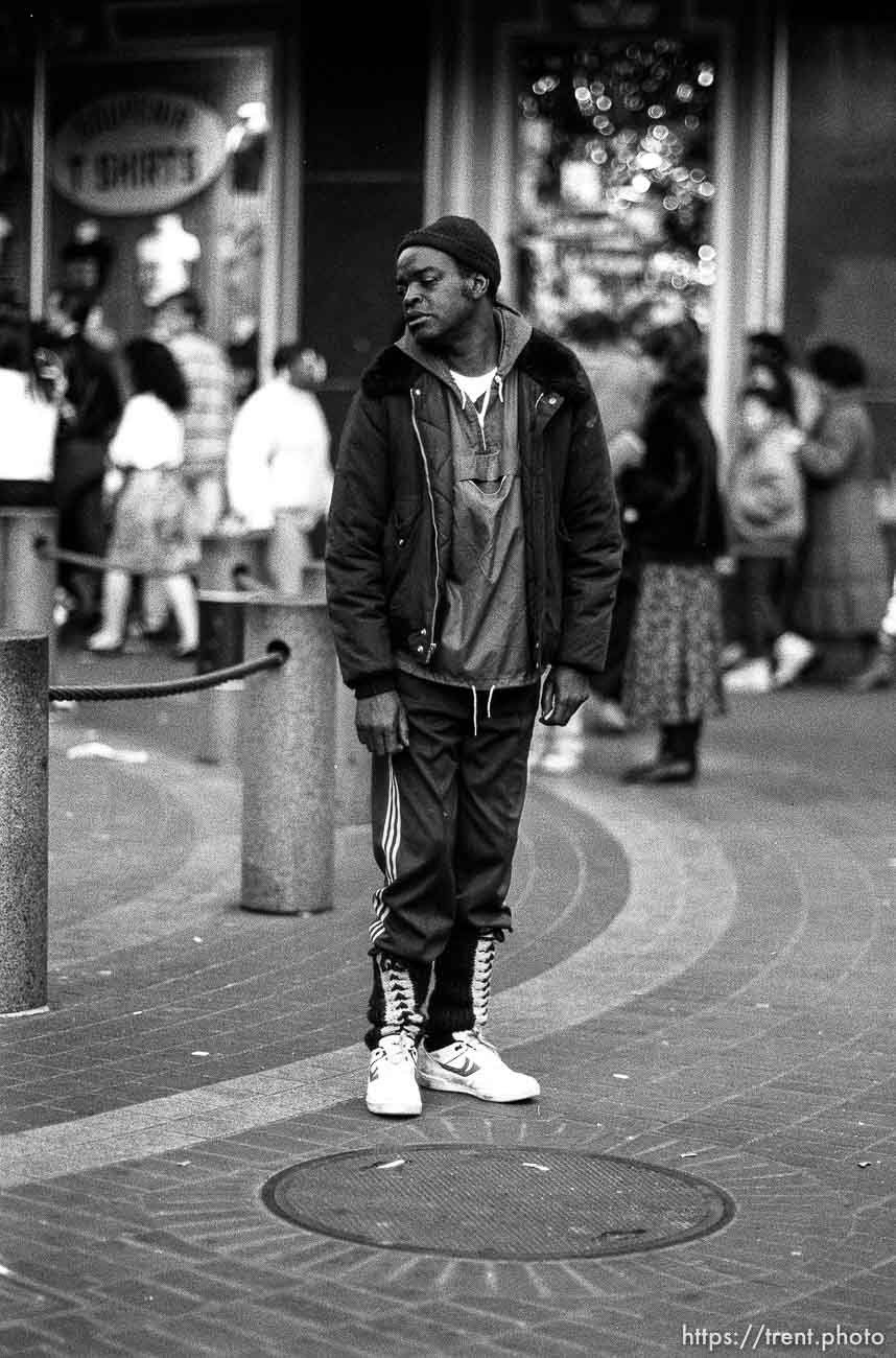 Street guy on Market Street.