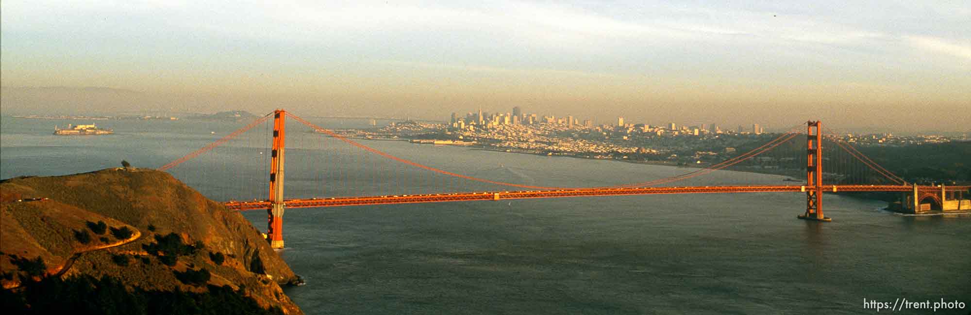 Golden Gate Bridge and San Francisco