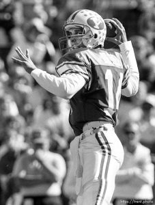 Ty Detmer at BYU vs. Colorado State.