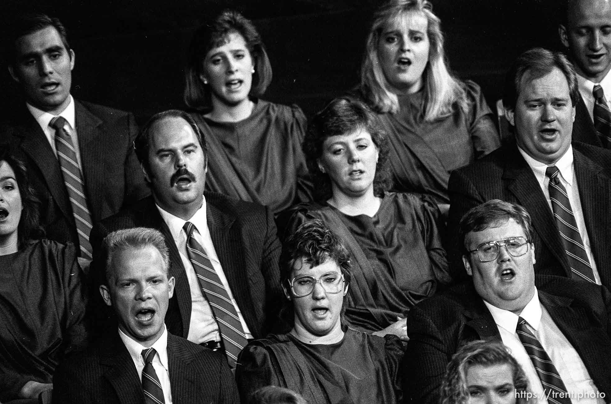 Mormon Tabernacle Choir at LDS General Conference.