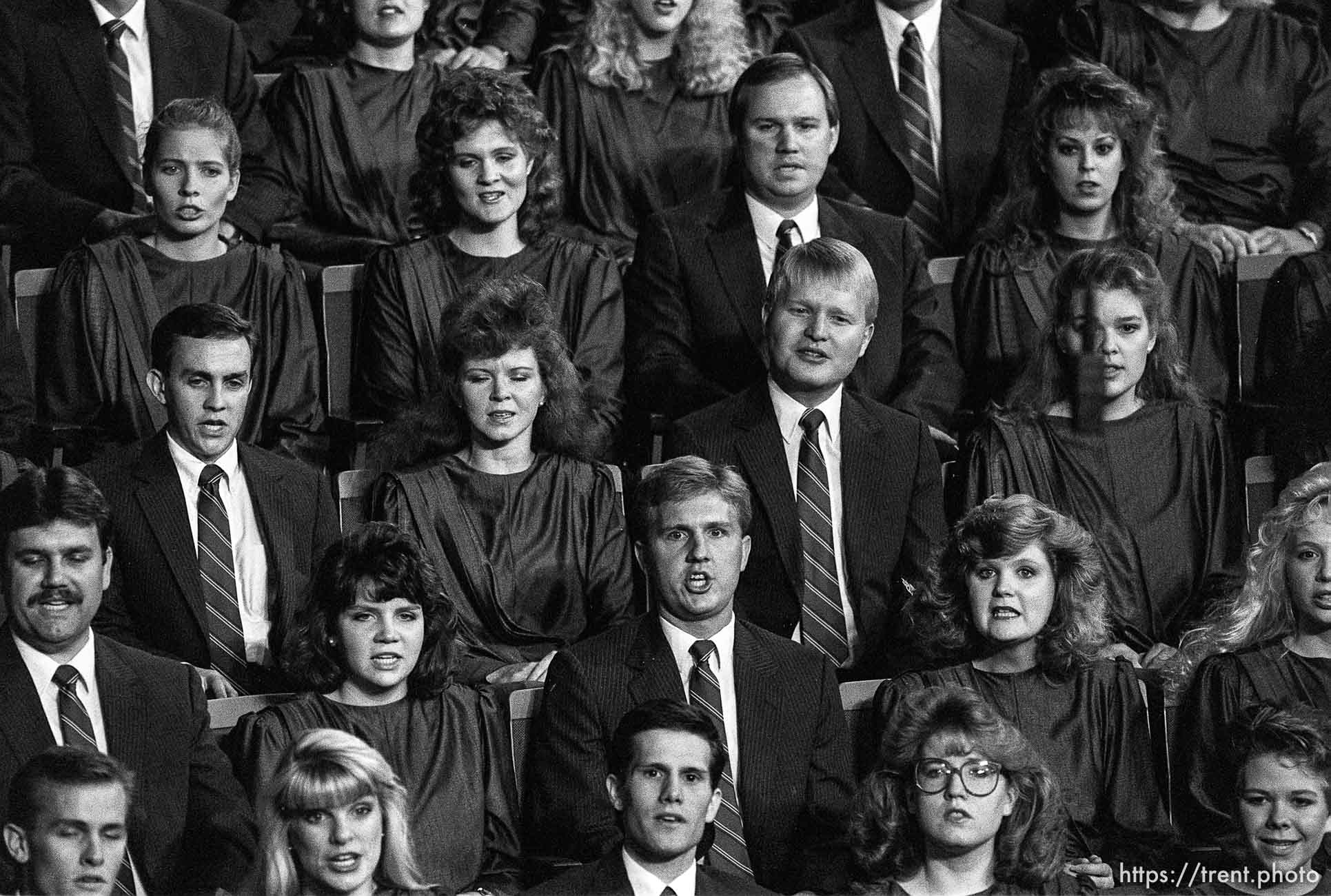 Mormon Tabernacle Choir at LDS General Conference.