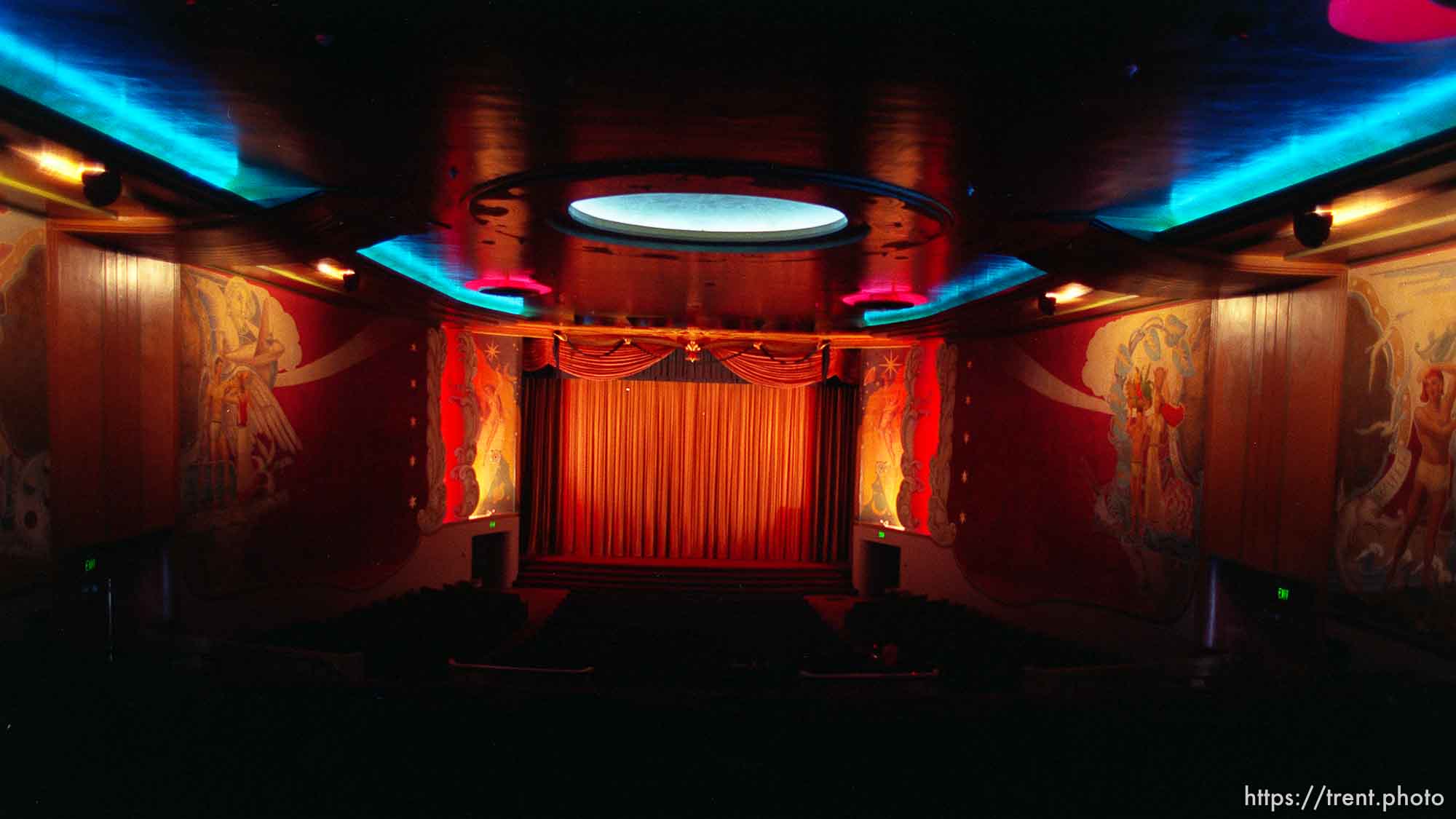 Interiors of Orinda Theater