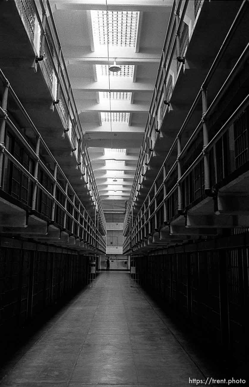 Cellblock at Alcatraz