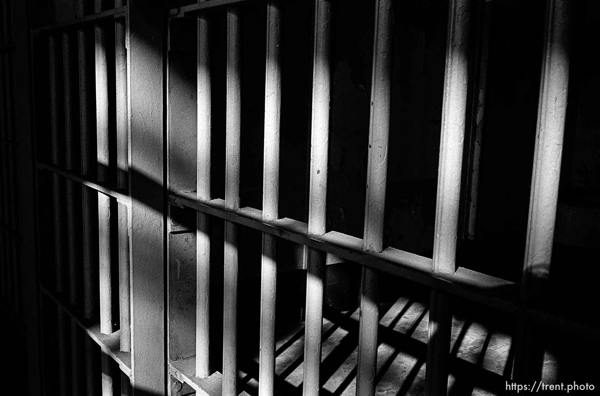 Cell bars at Alcatraz