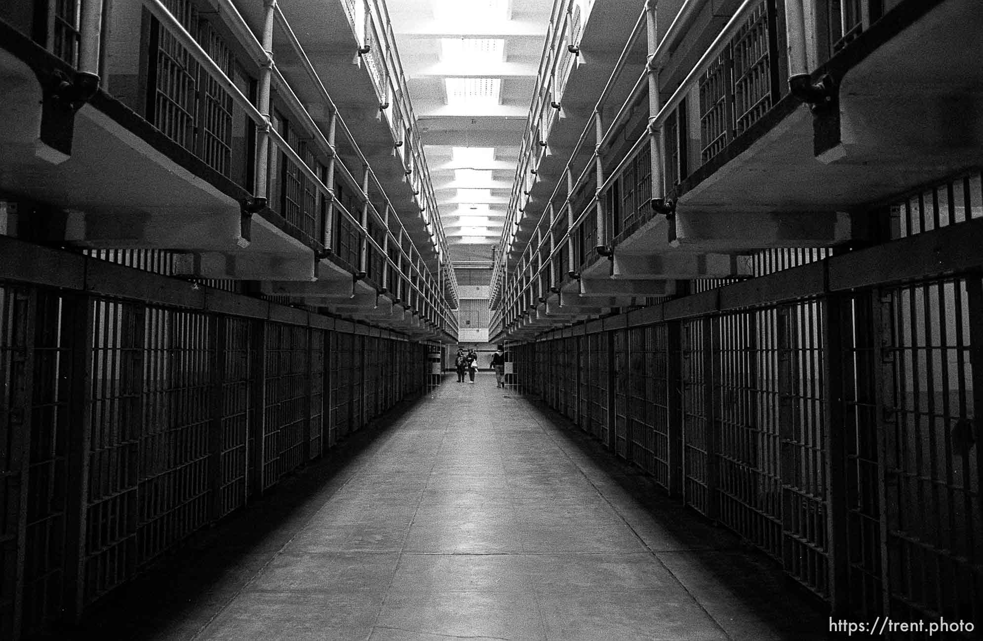 Cellblock at Alcatraz