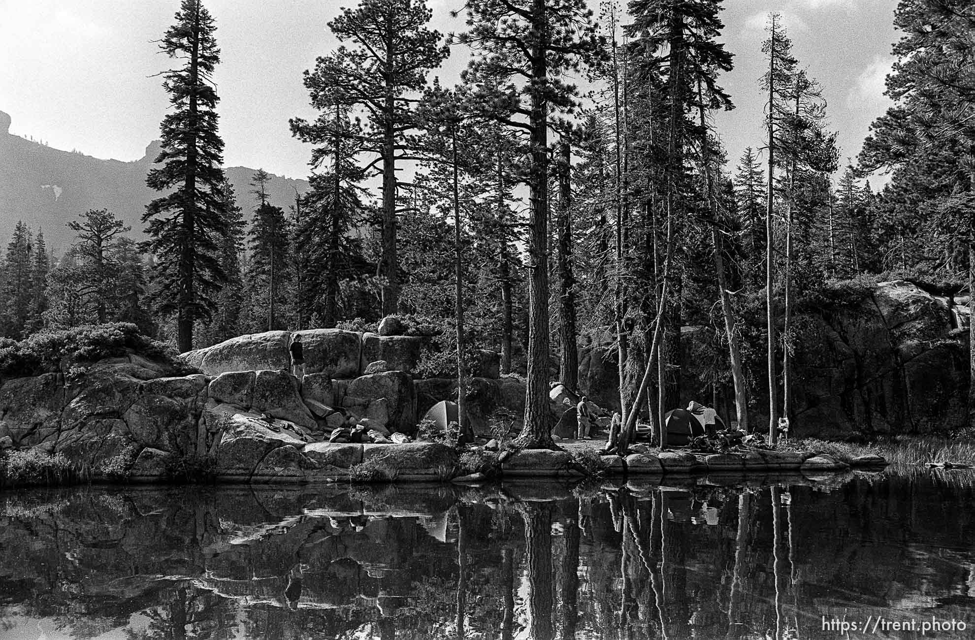 Campsite at Sword Lake