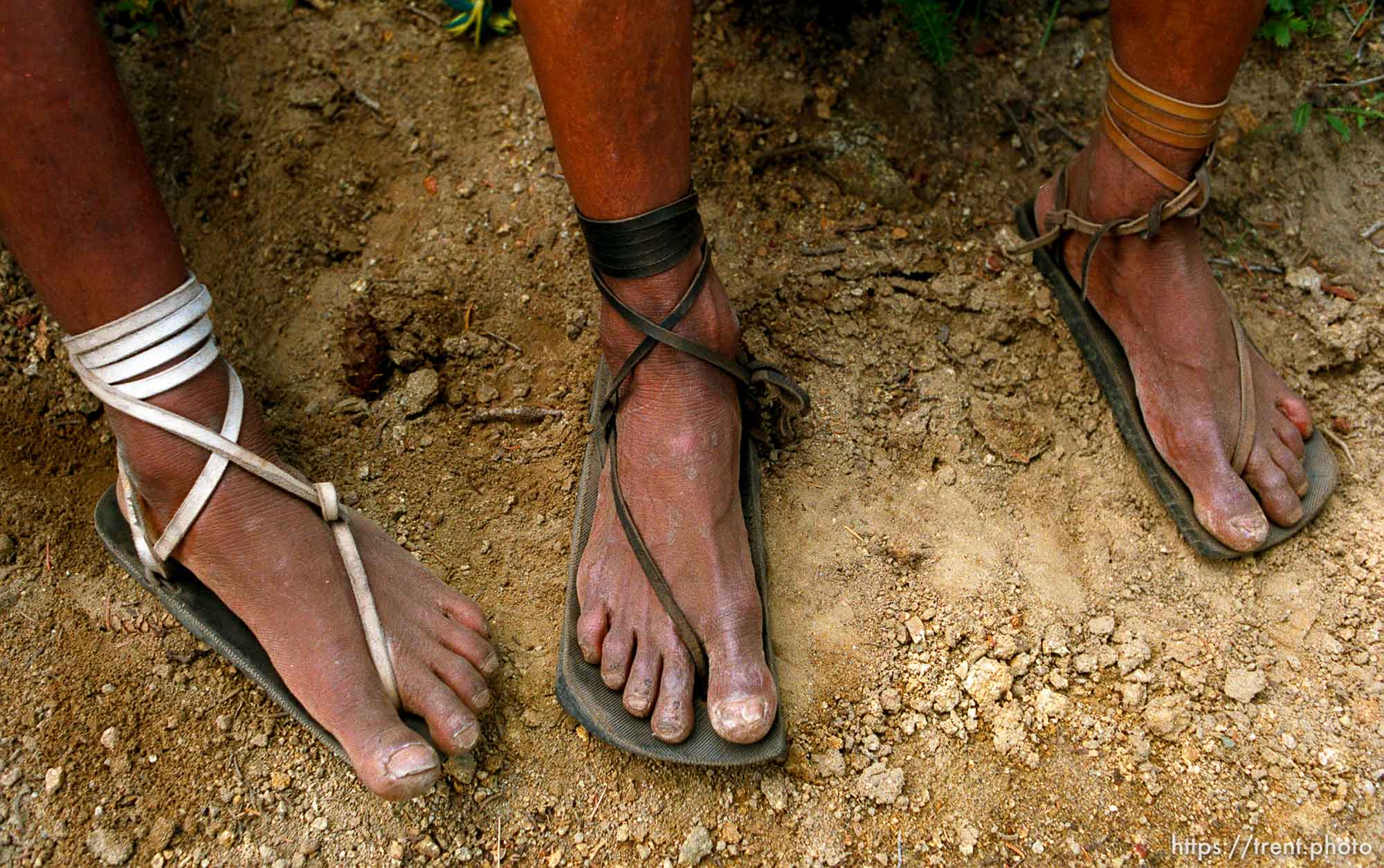 Tarahumara Indians are great long-distance runners. Their feet