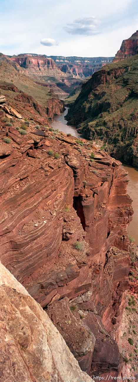 View of canyon. Grand Canyon Flood project