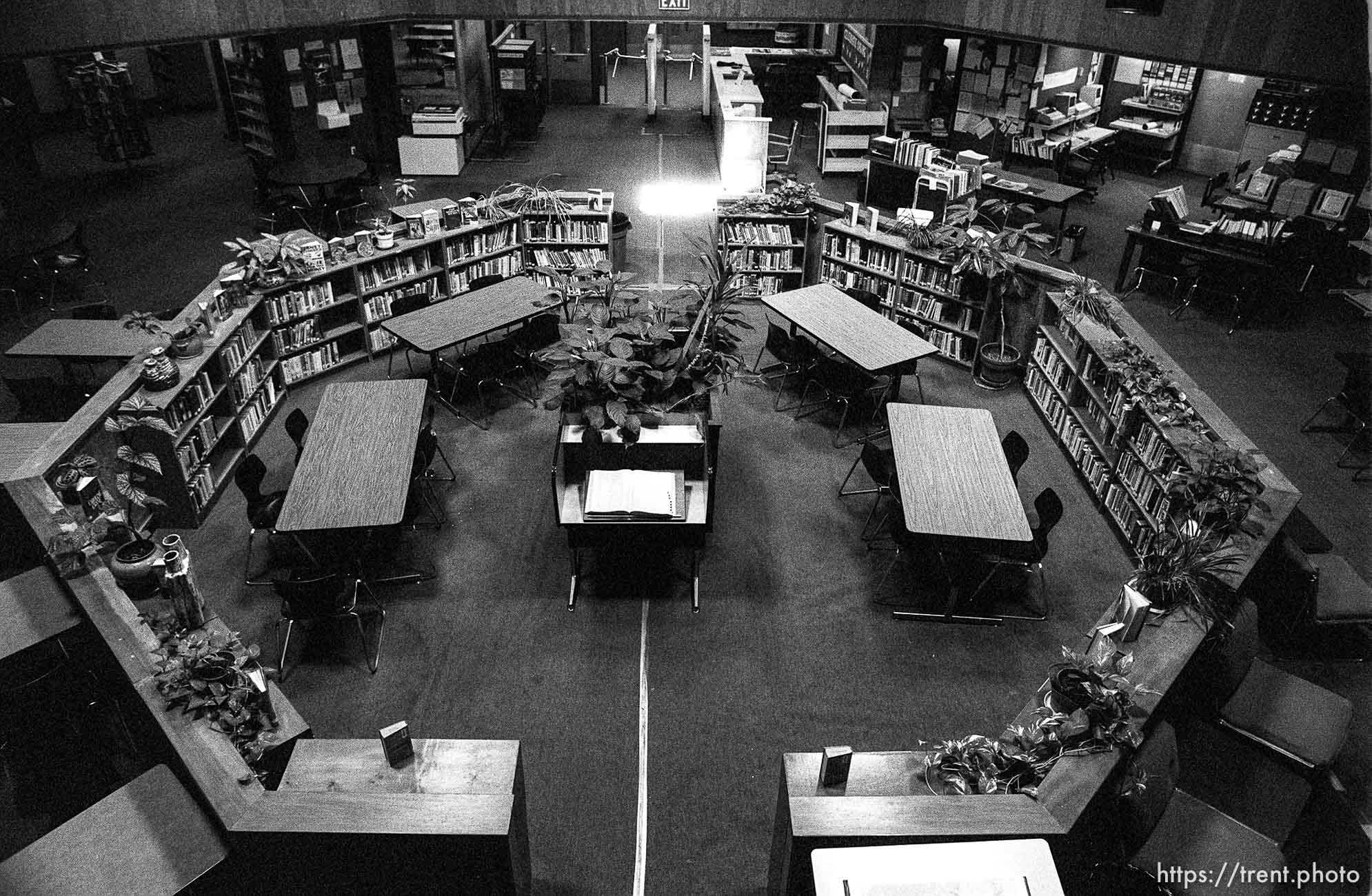 Library at California High School.