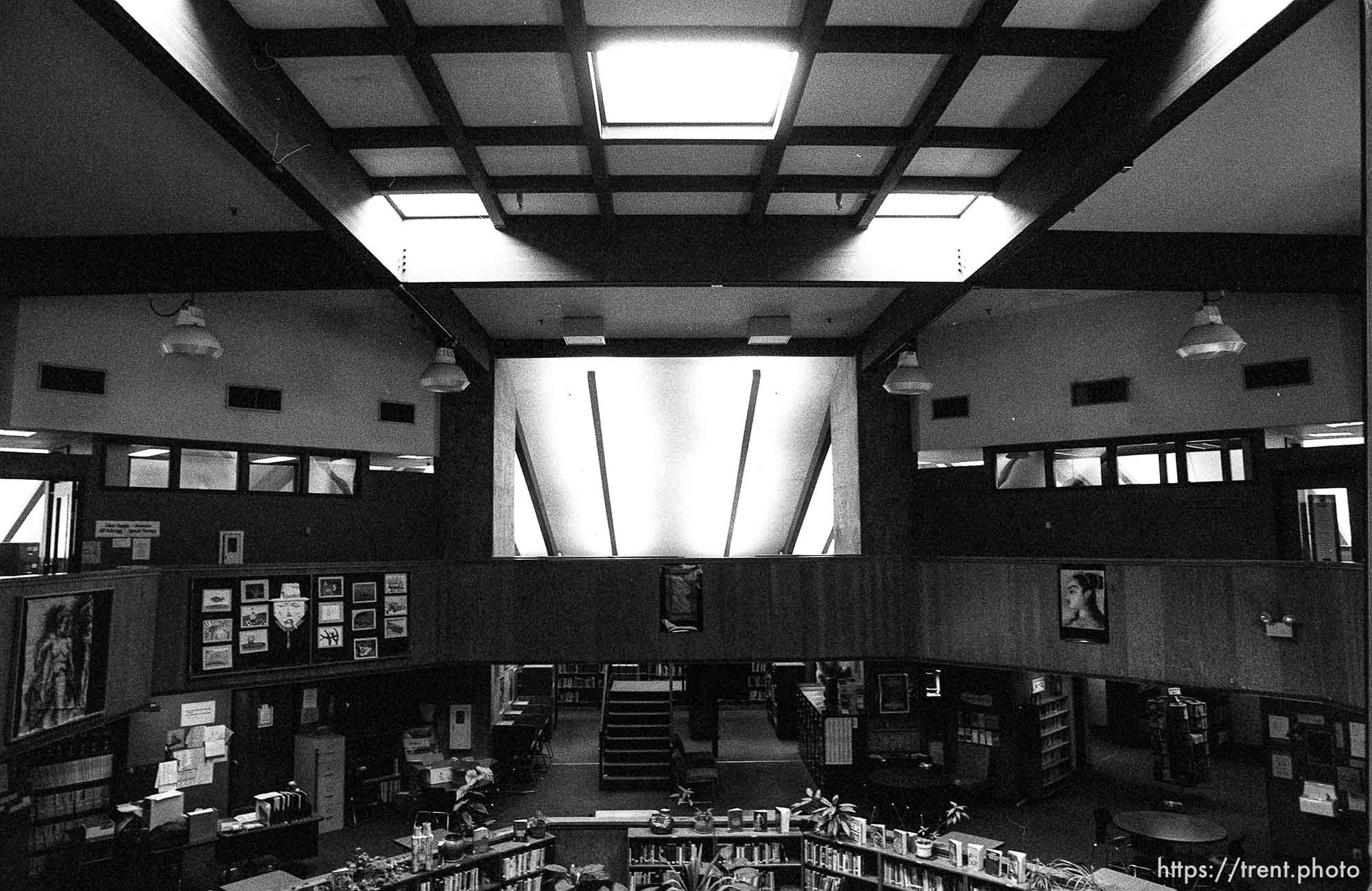 Library at California High School.