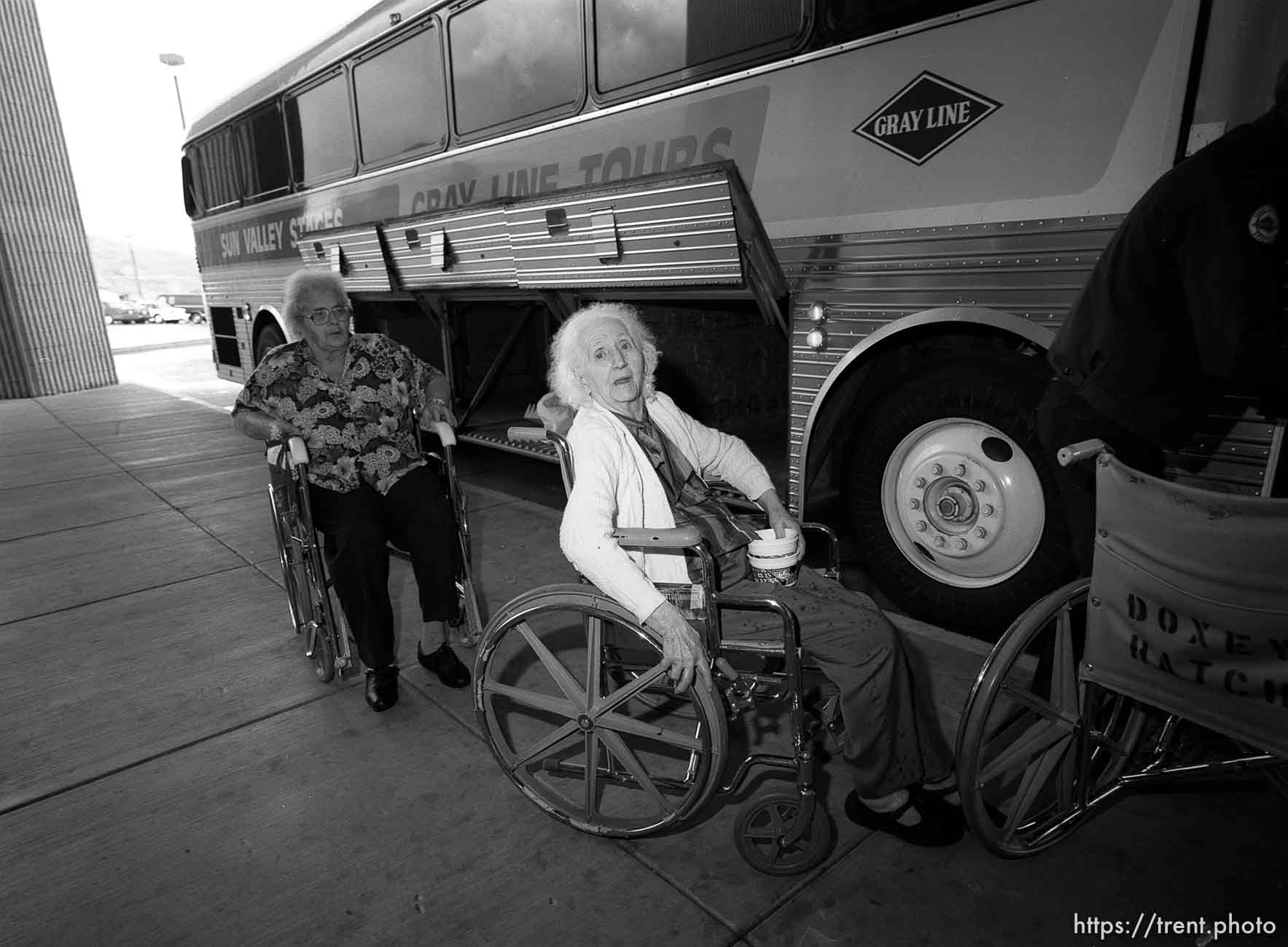 Old folks at casino.