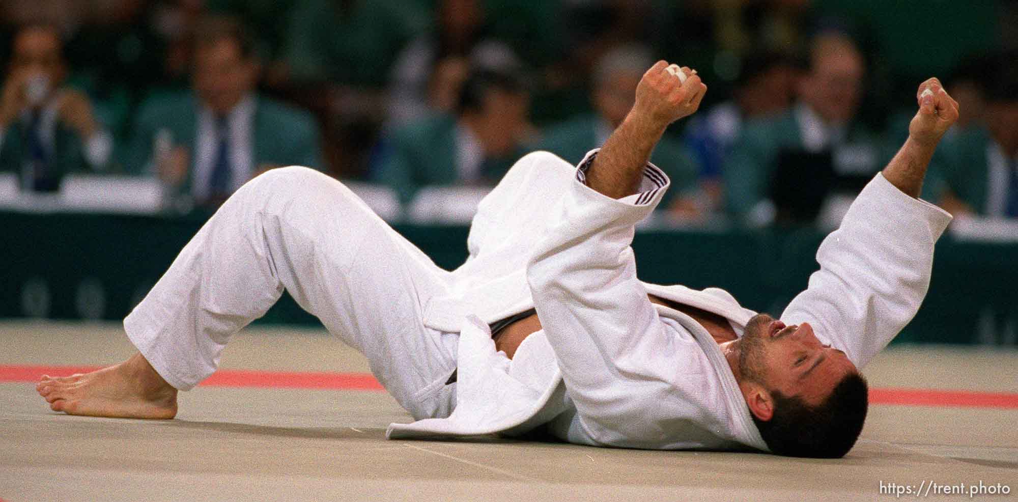 Guy loses in Judo at the 1996 Summer Olympic Games