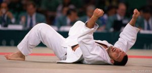 Guy loses in Judo at the 1996 Summer Olympic Games