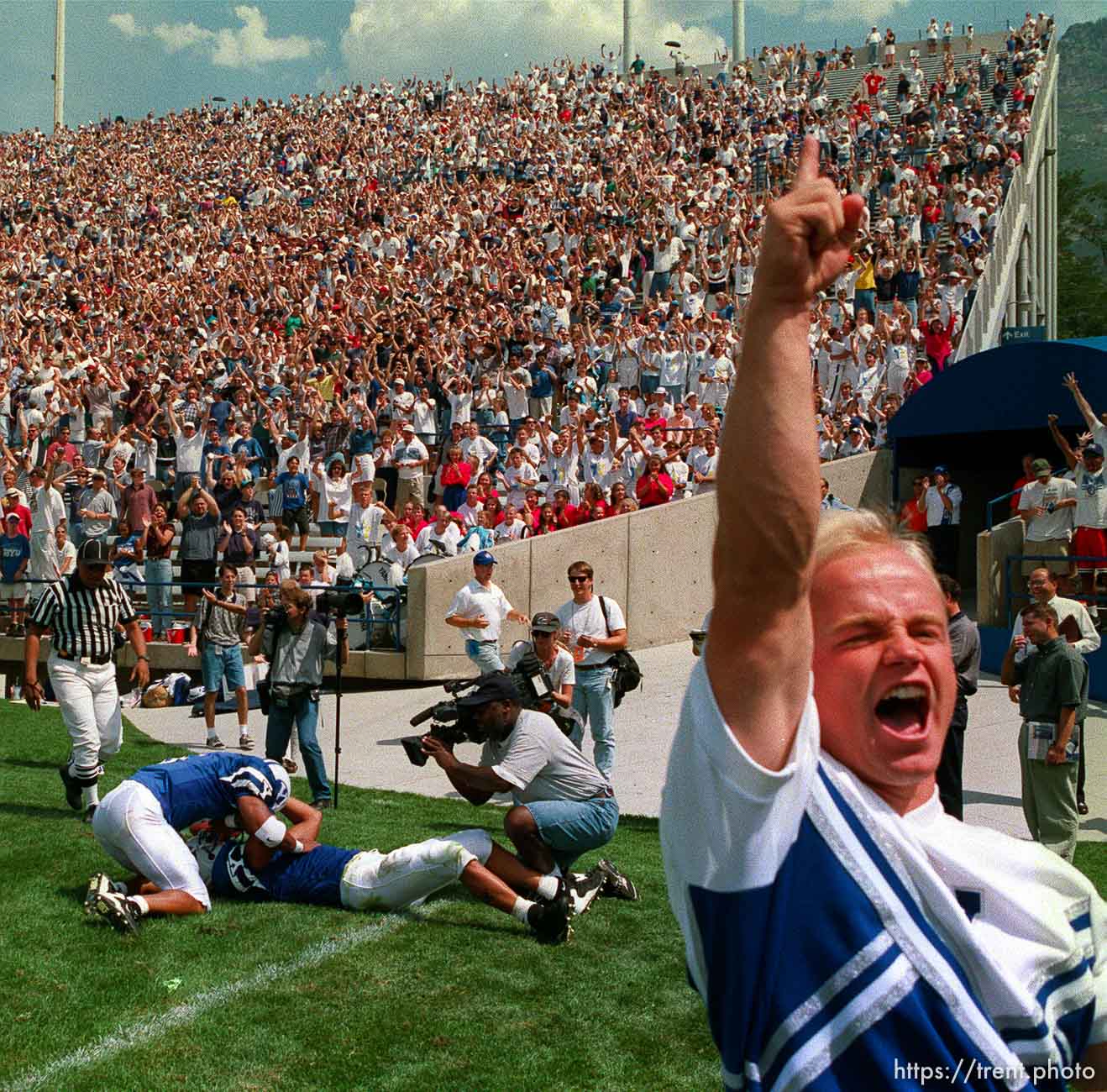 Game-winning touchdown, BYU v Texas A&M