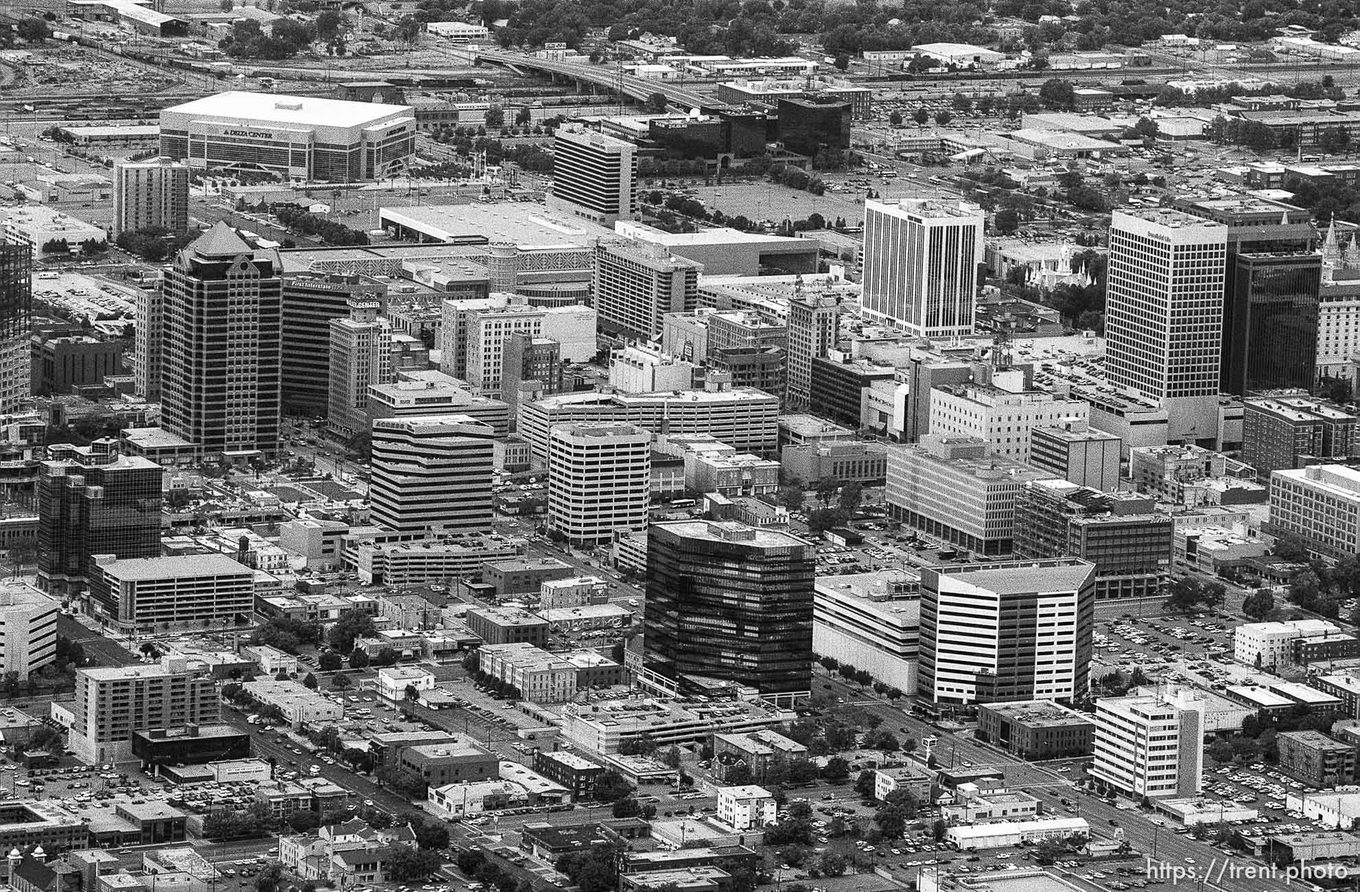 Downtown Salt Lake City.