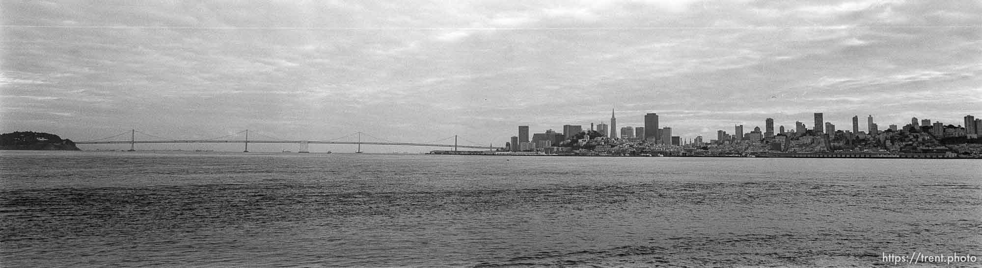 Bay Bridge and San Francisco skyline