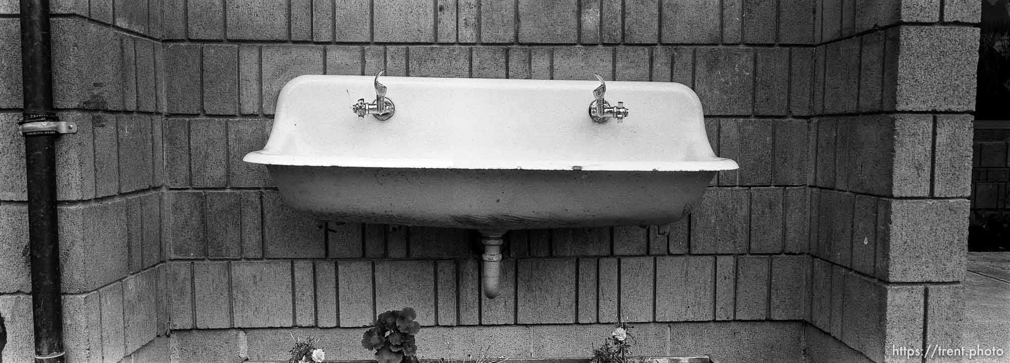 Water fountain at Walt Disney Elementary School.