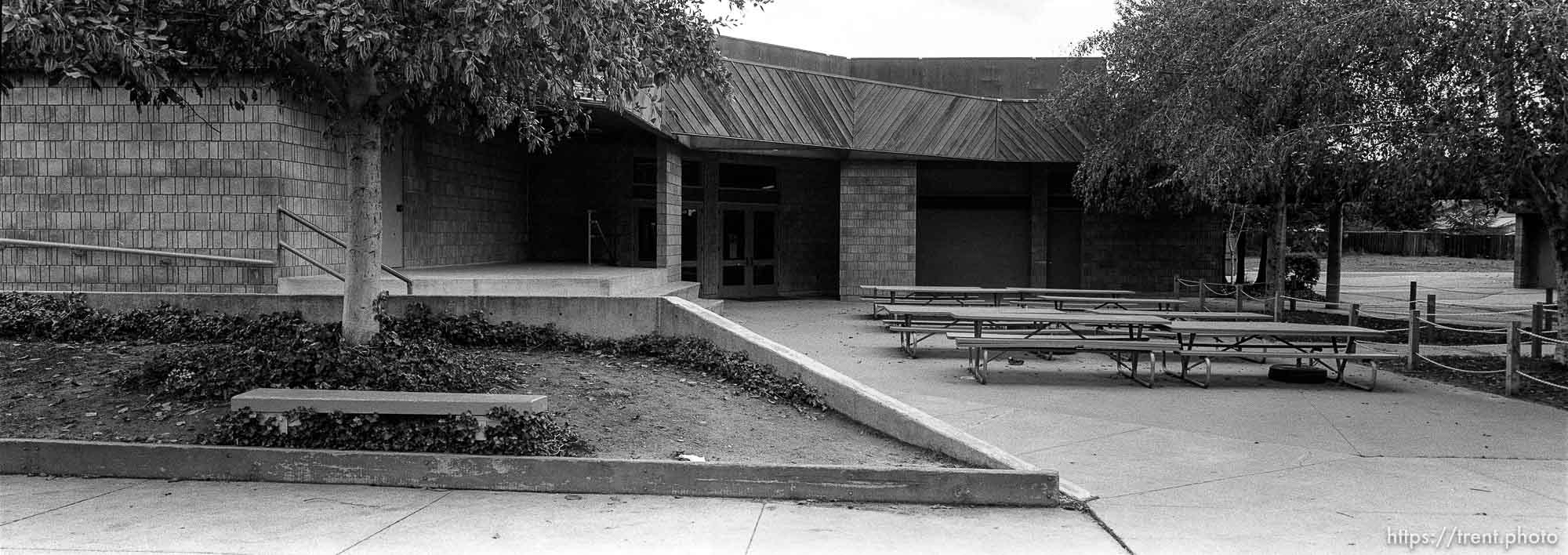 Lunch area at Walt Disney Elementary School.