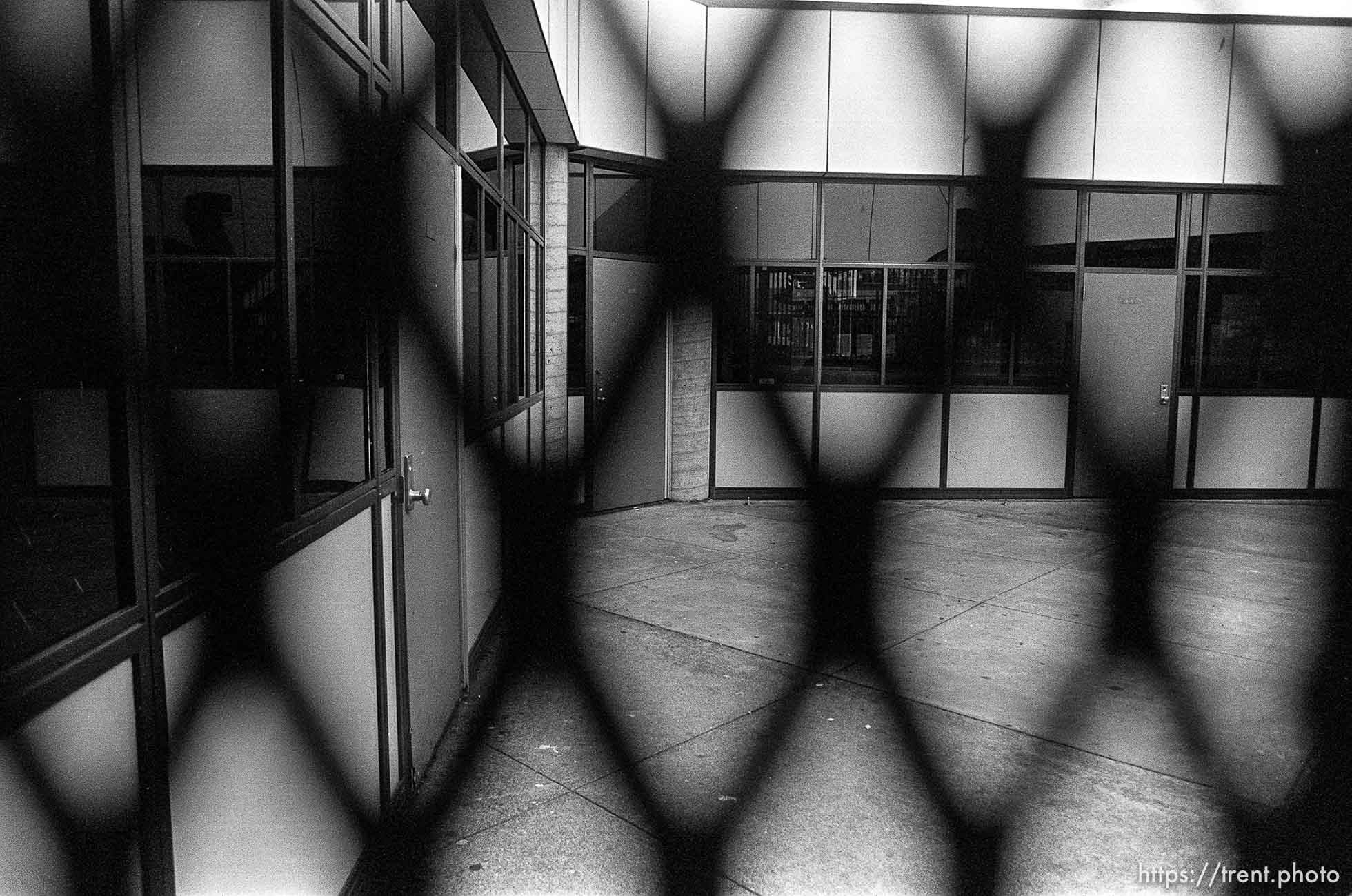 Classrooms and fence at Pine Valley Intermediate