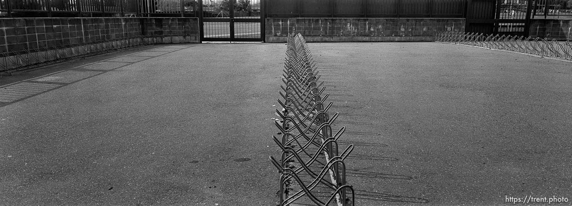 Bike racks at Pine Valley Intermediate