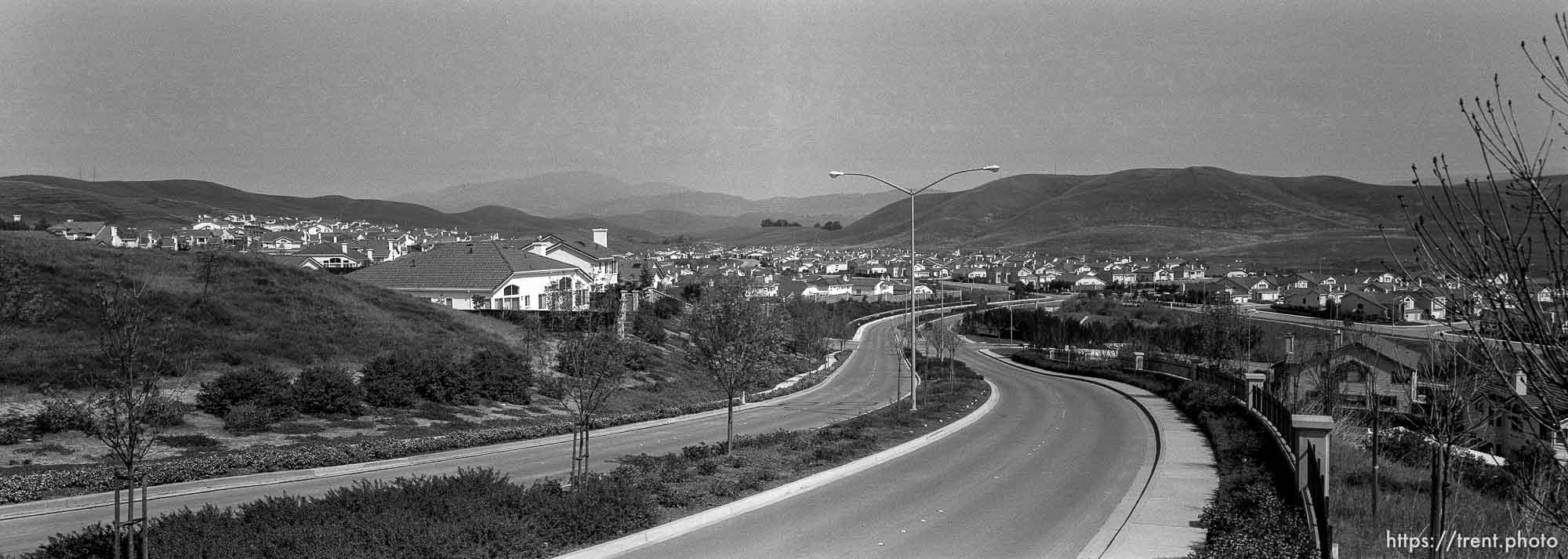 Subdivision along Old Ranch Road