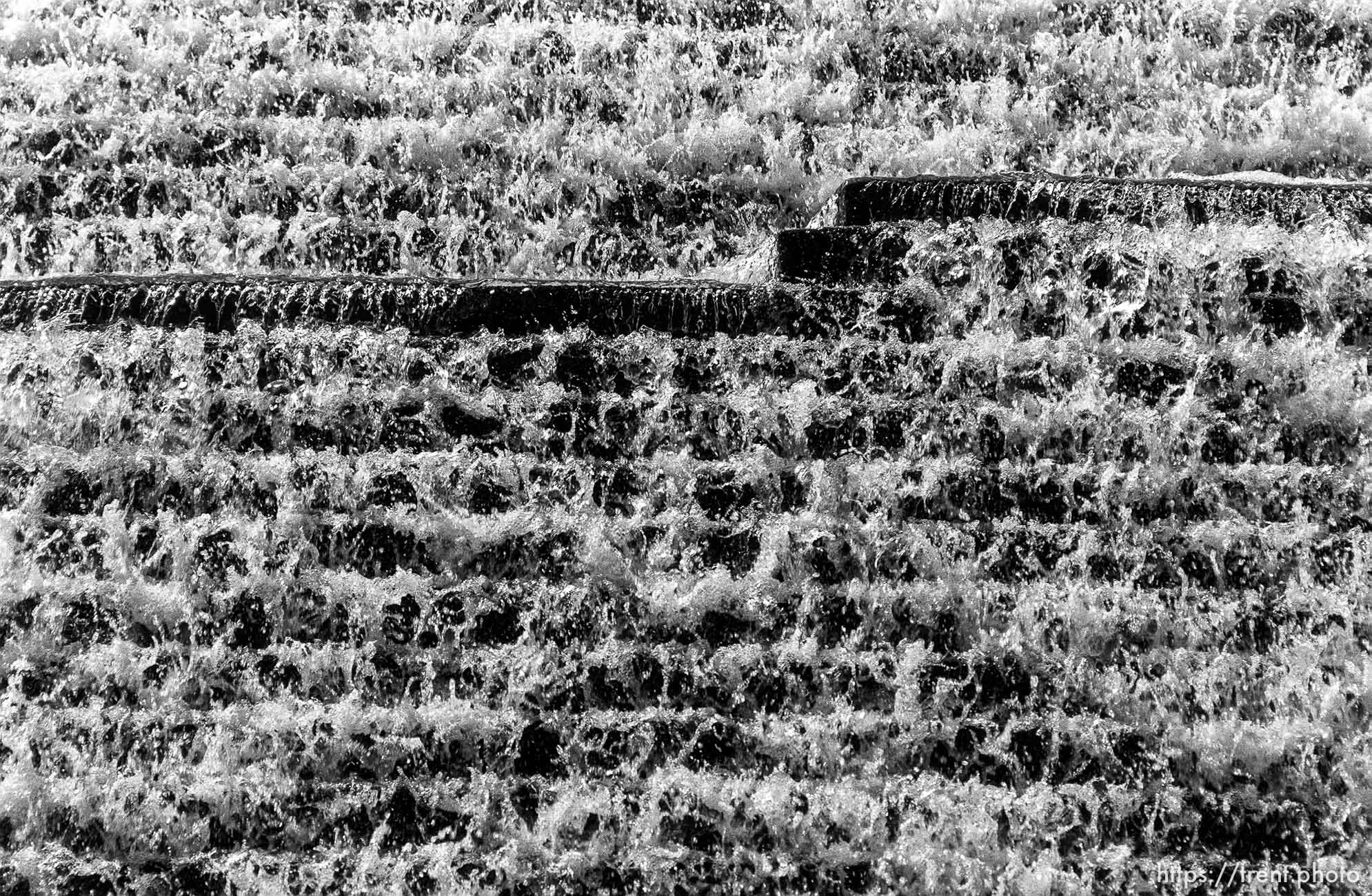 water in fountain