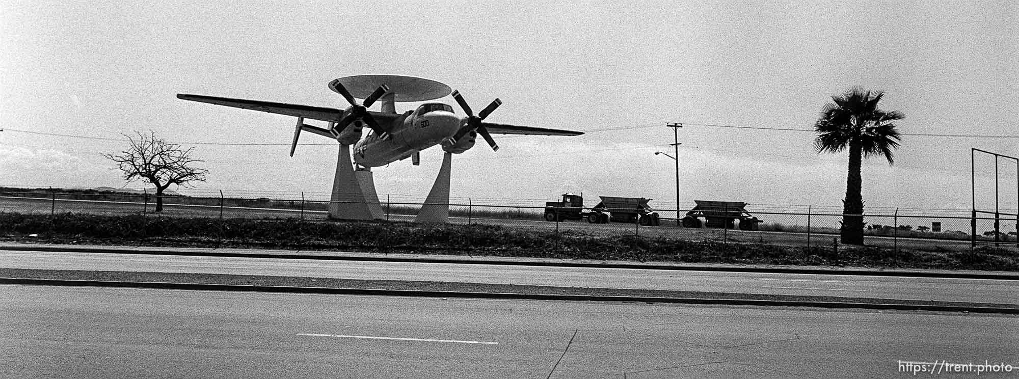 AWAC on display at Miramar Naval Air Station.