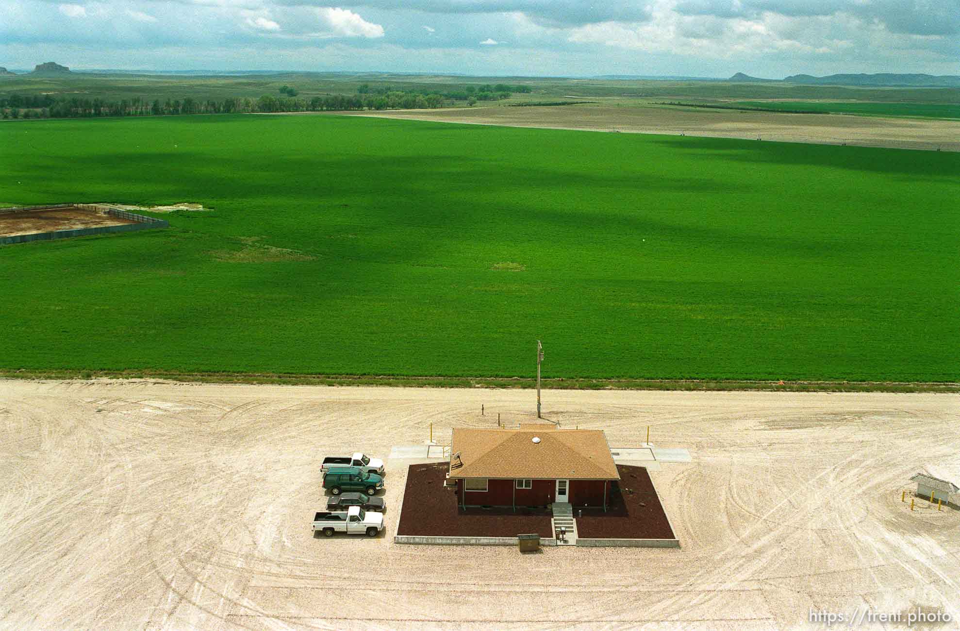 Jack's Bean Company, seen from above.