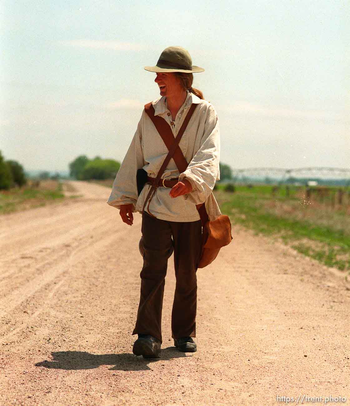 Joseph Johnston on the Mormon Trail Wagon Train.