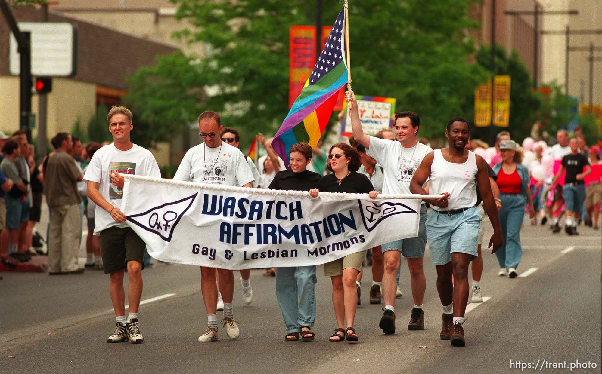 Wasatch Affirmation at the Gay Pride Parade.