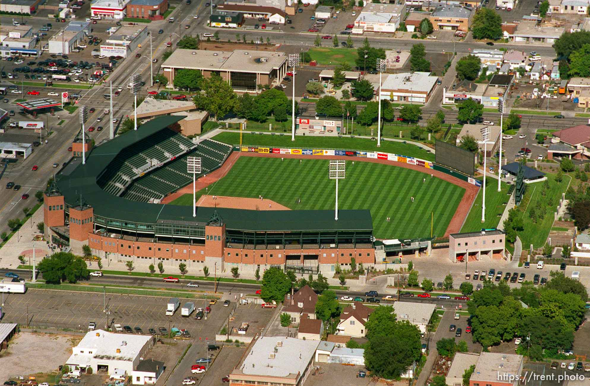 Franklin Quest Field from the air.