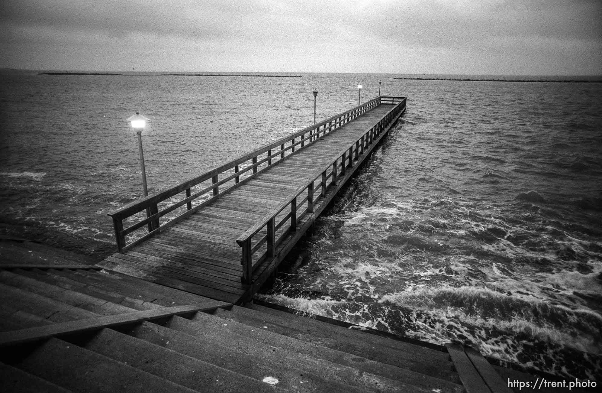 Fishing pier.