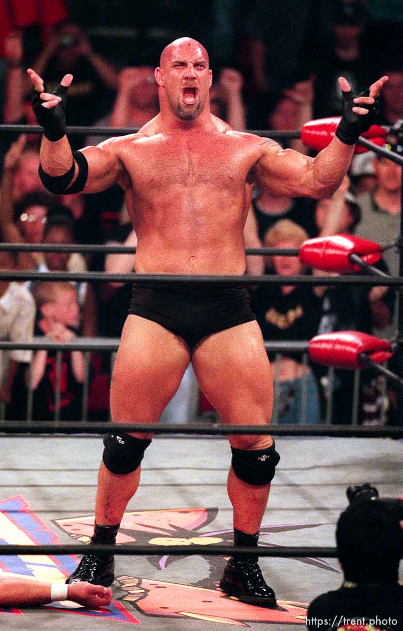 Goldberg at WCW's Bash at the Beach.