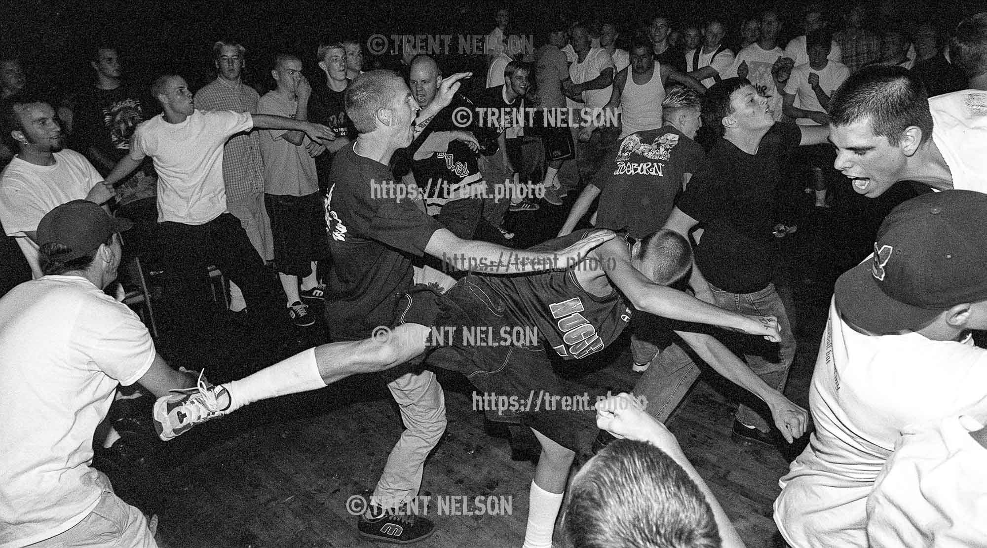 Pit action at Grimlock at the Tower Theater.