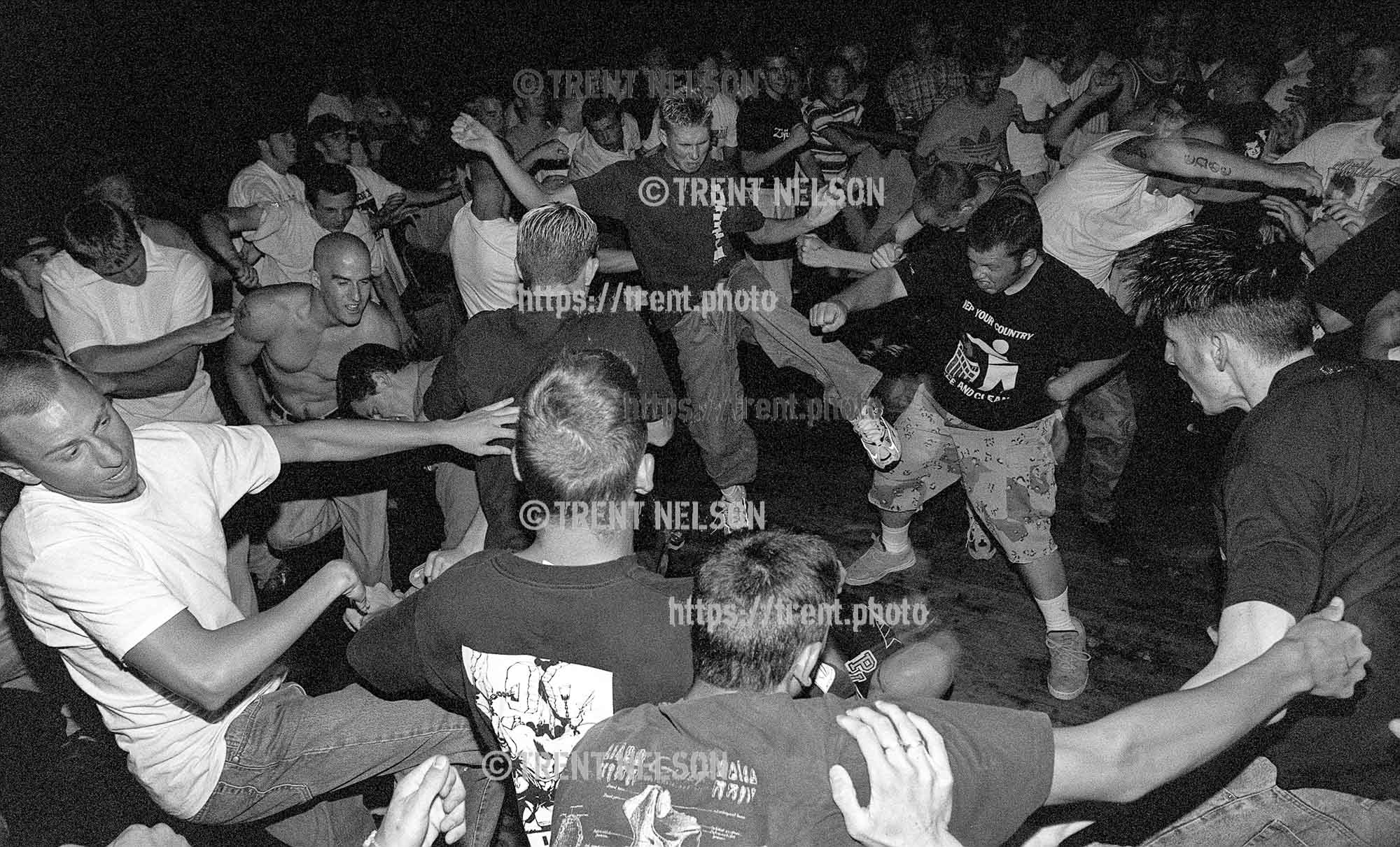 Pit action at Grimlock at the Tower Theater.